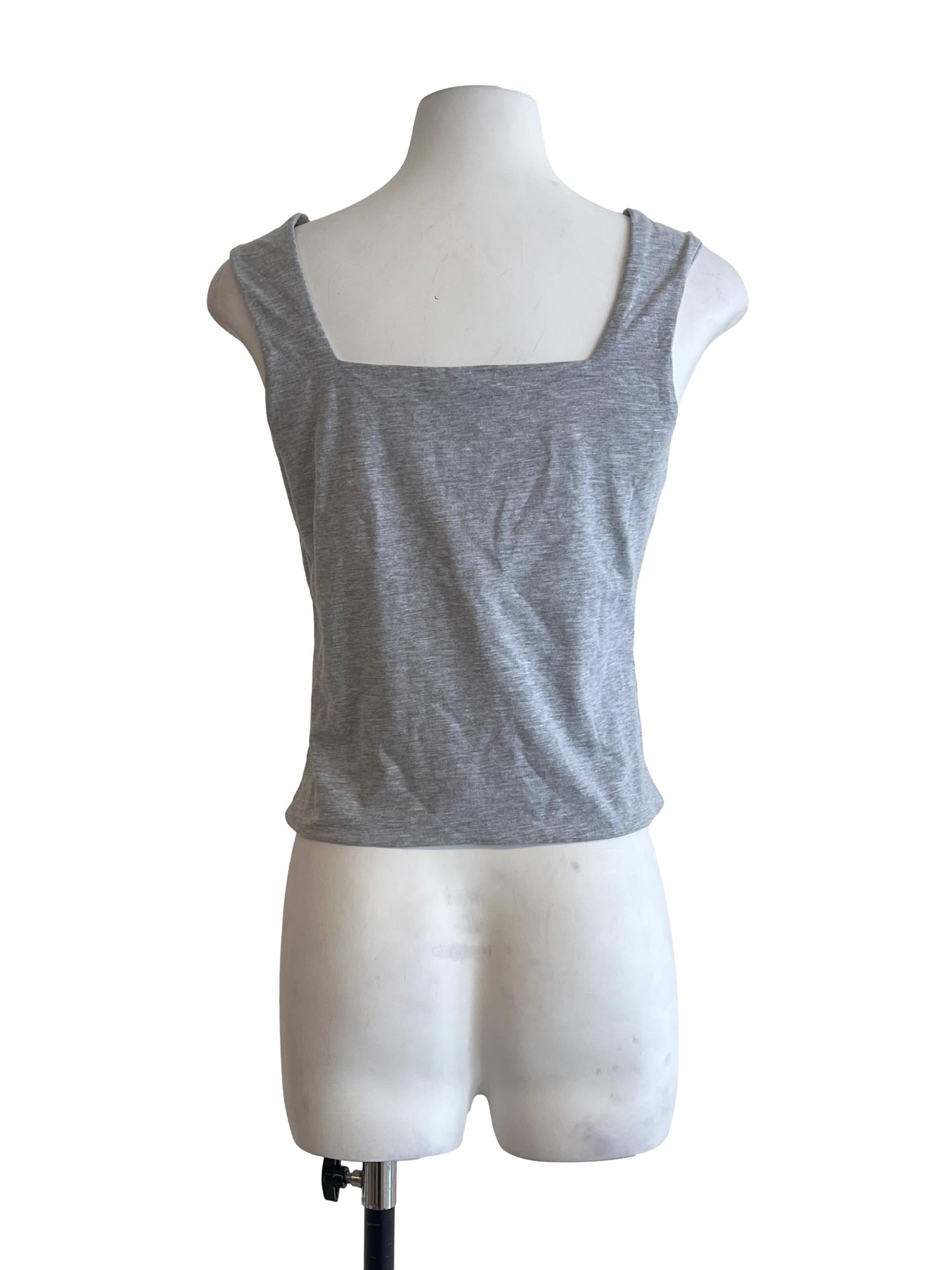 Coin Silver Square Tank Top