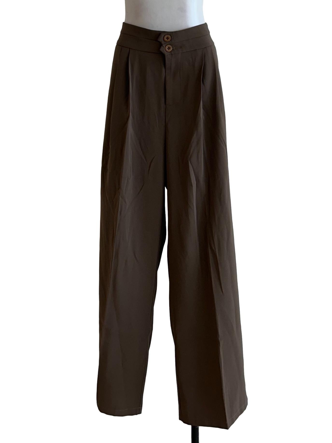 Dull Brown Pants