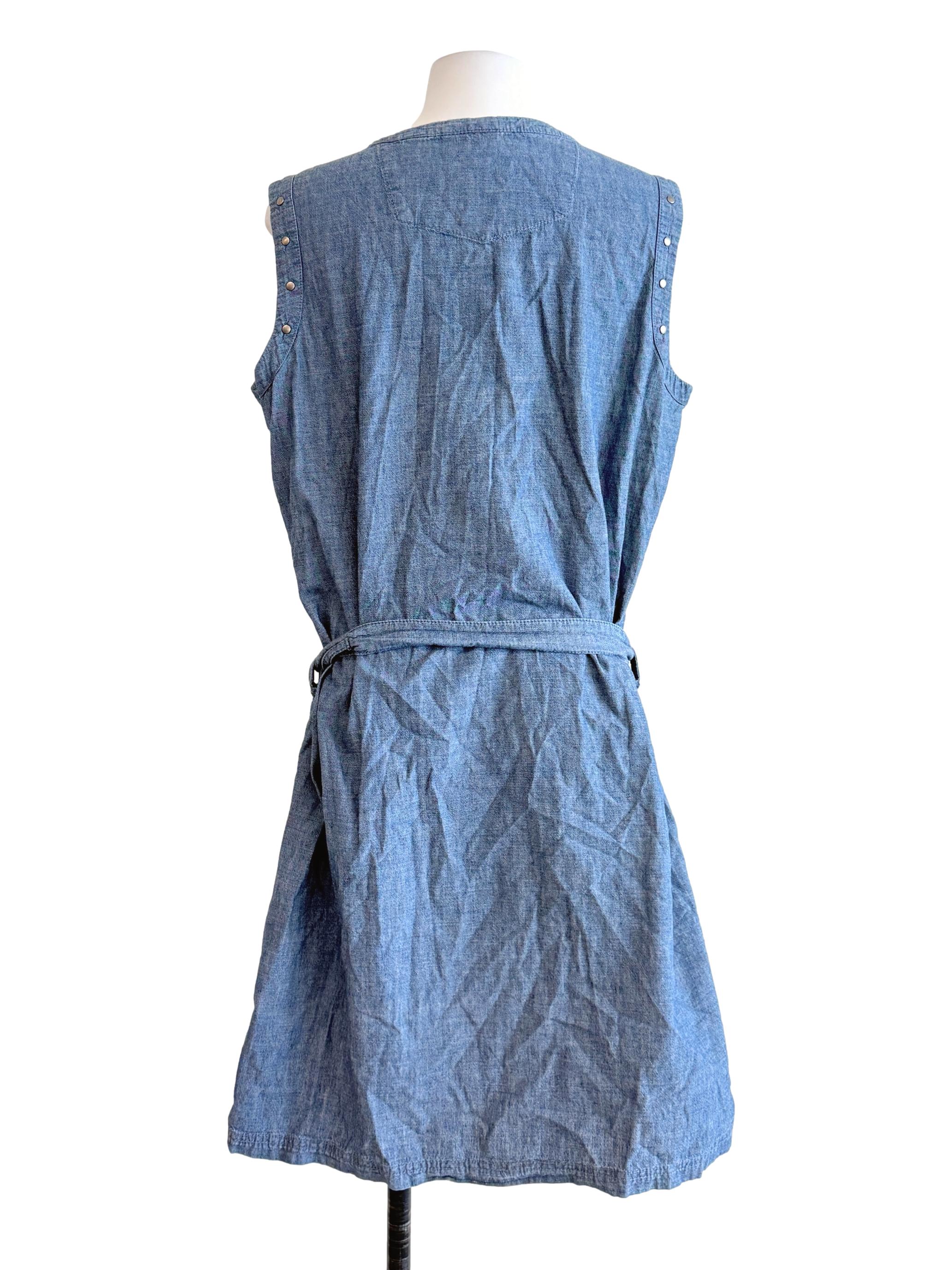 Blue Denim Tunic Dress