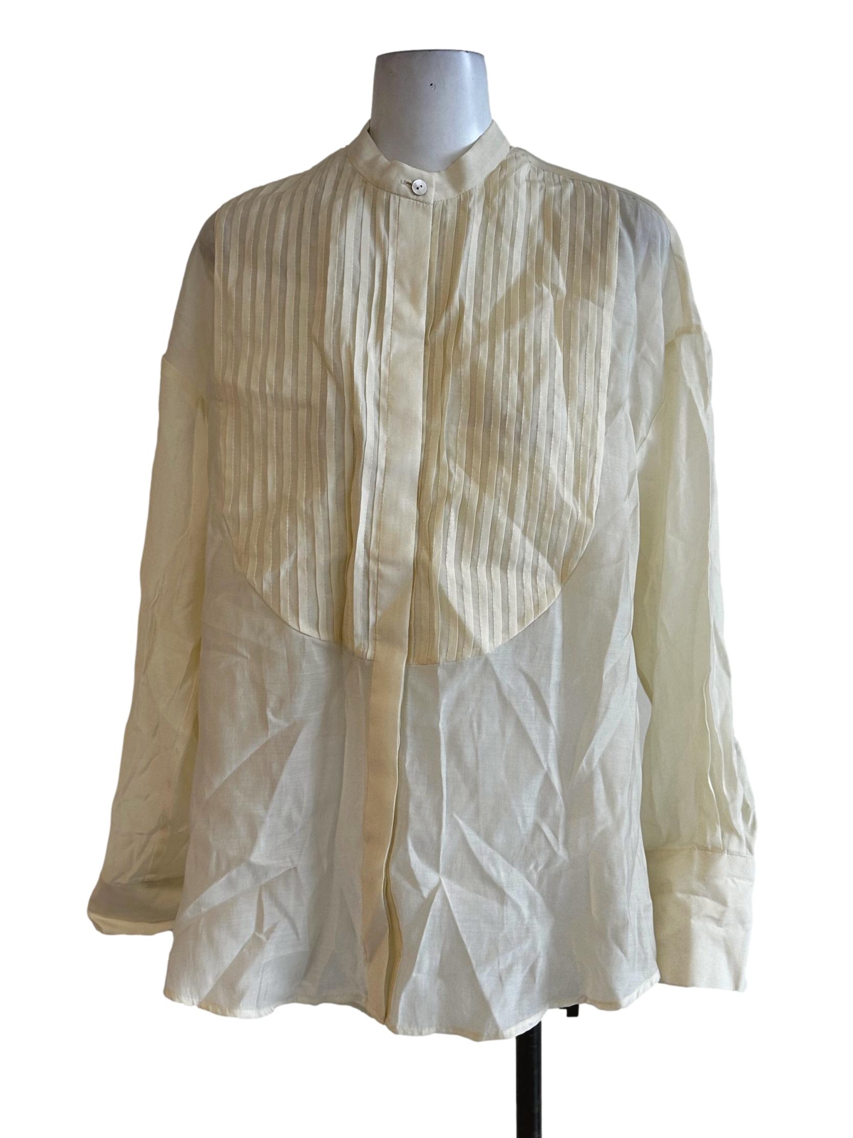 Daffodil Yellow Collar Blouses