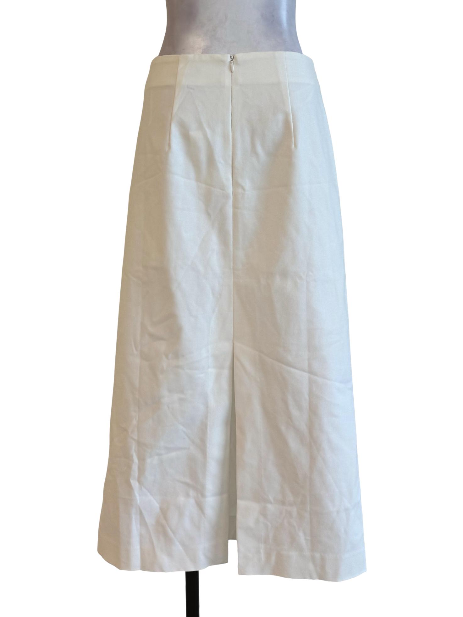 Milk White Pencil Skirt LB