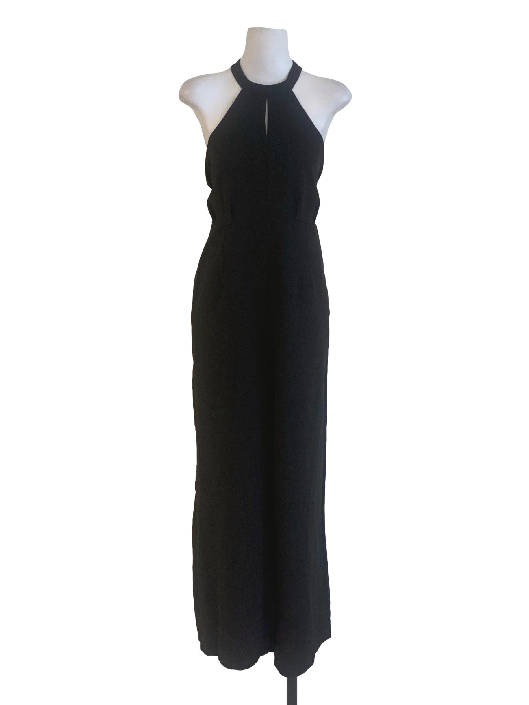 Raven Black Wide Leg Pants Jumpsuits