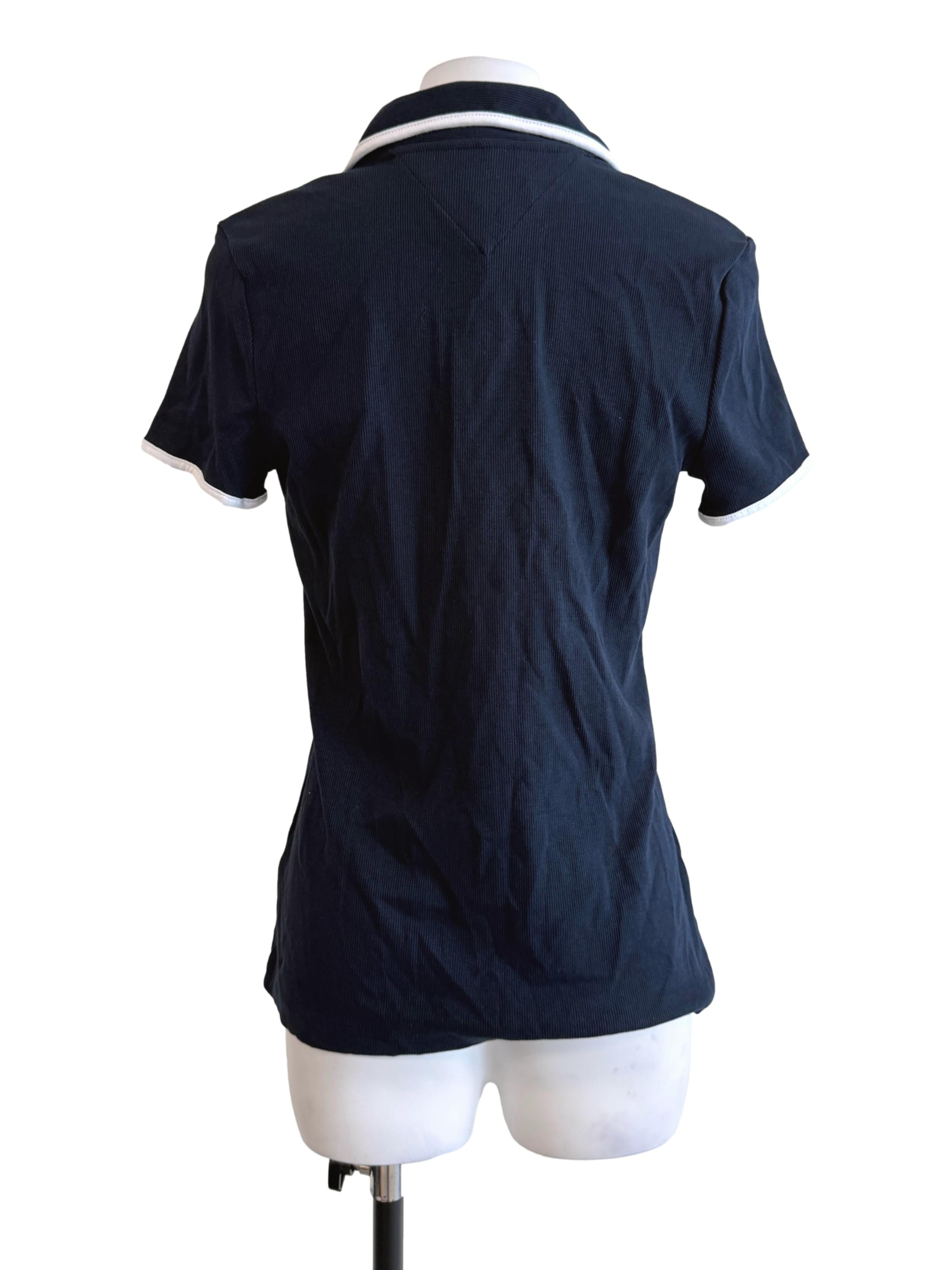 Navy Blue V-Neck T-Shirt