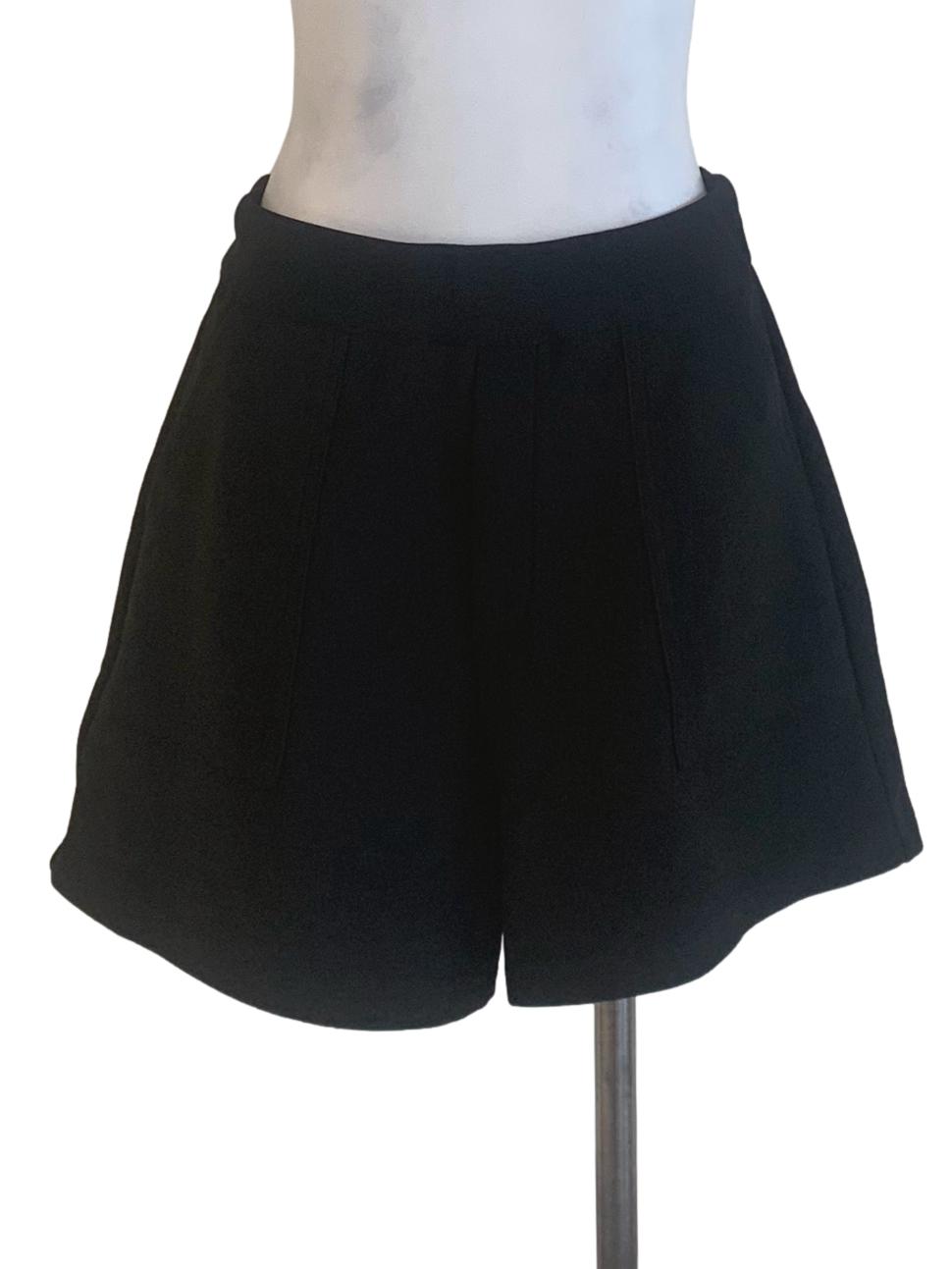 Jade Black Loose Shorts LB