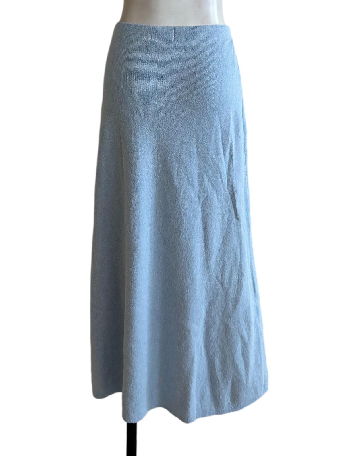 Baby Blue Knit Skirt OSN