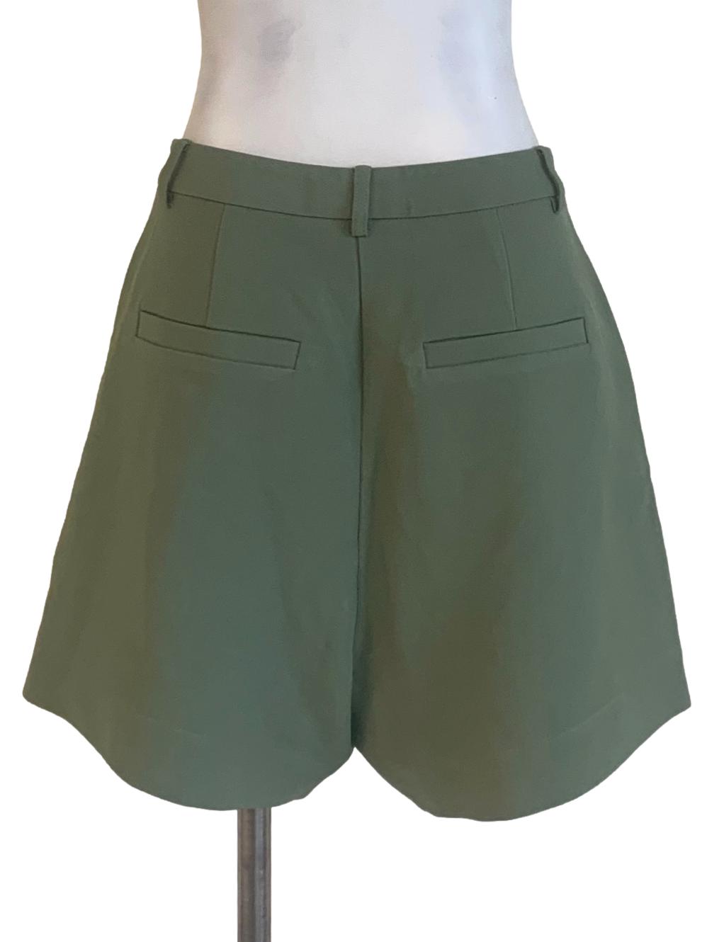 Sage Green Wide Leg Shorts LB