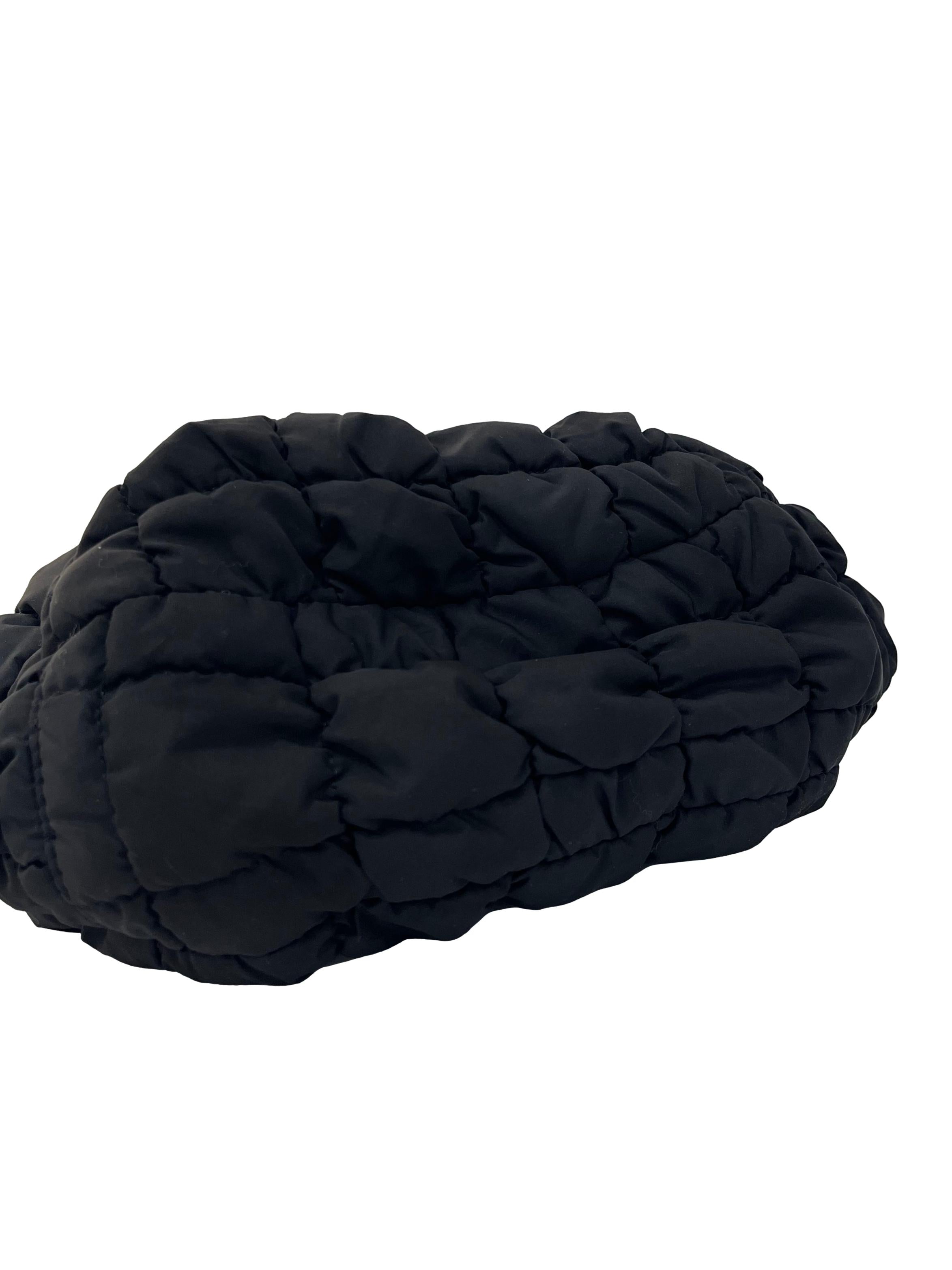 Black Mini Quilted Shoulder Bag