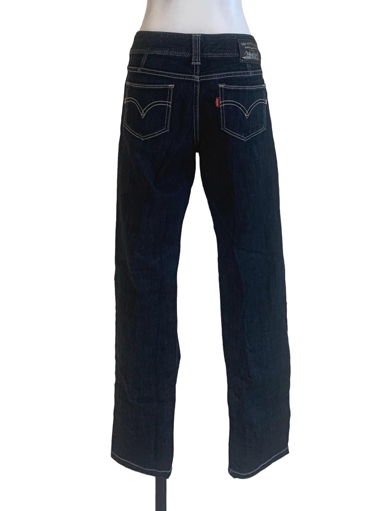 Berry Blue Low Waist Skinny Jeans
