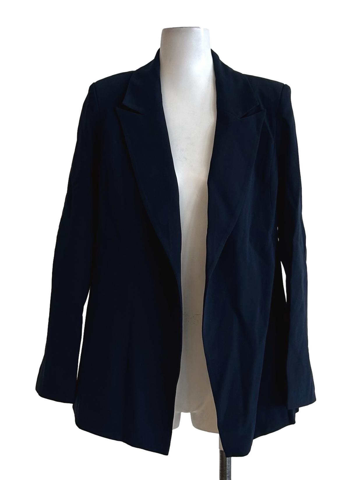 Black Longline Blazer OSN