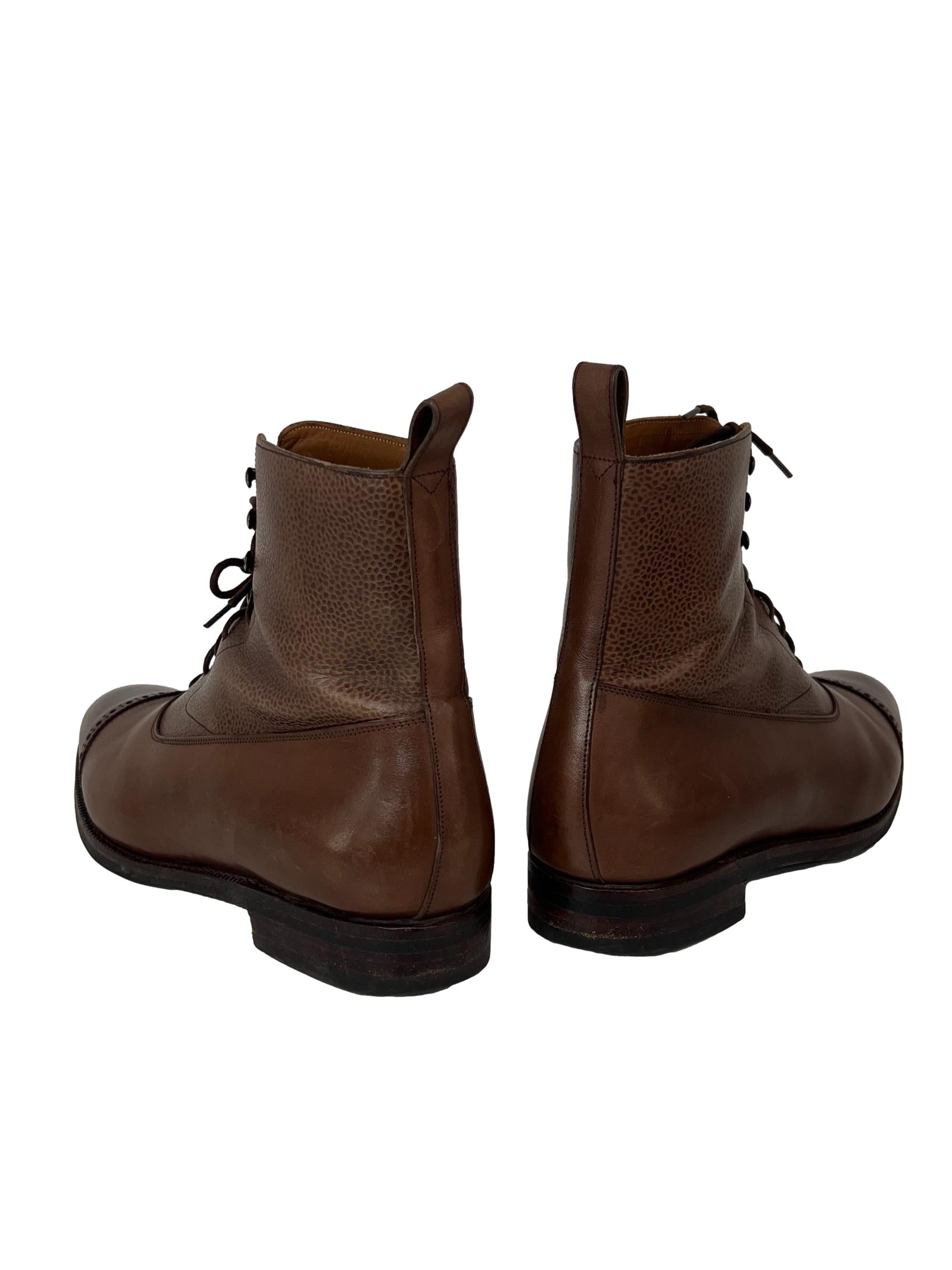Brown High Cut Boots