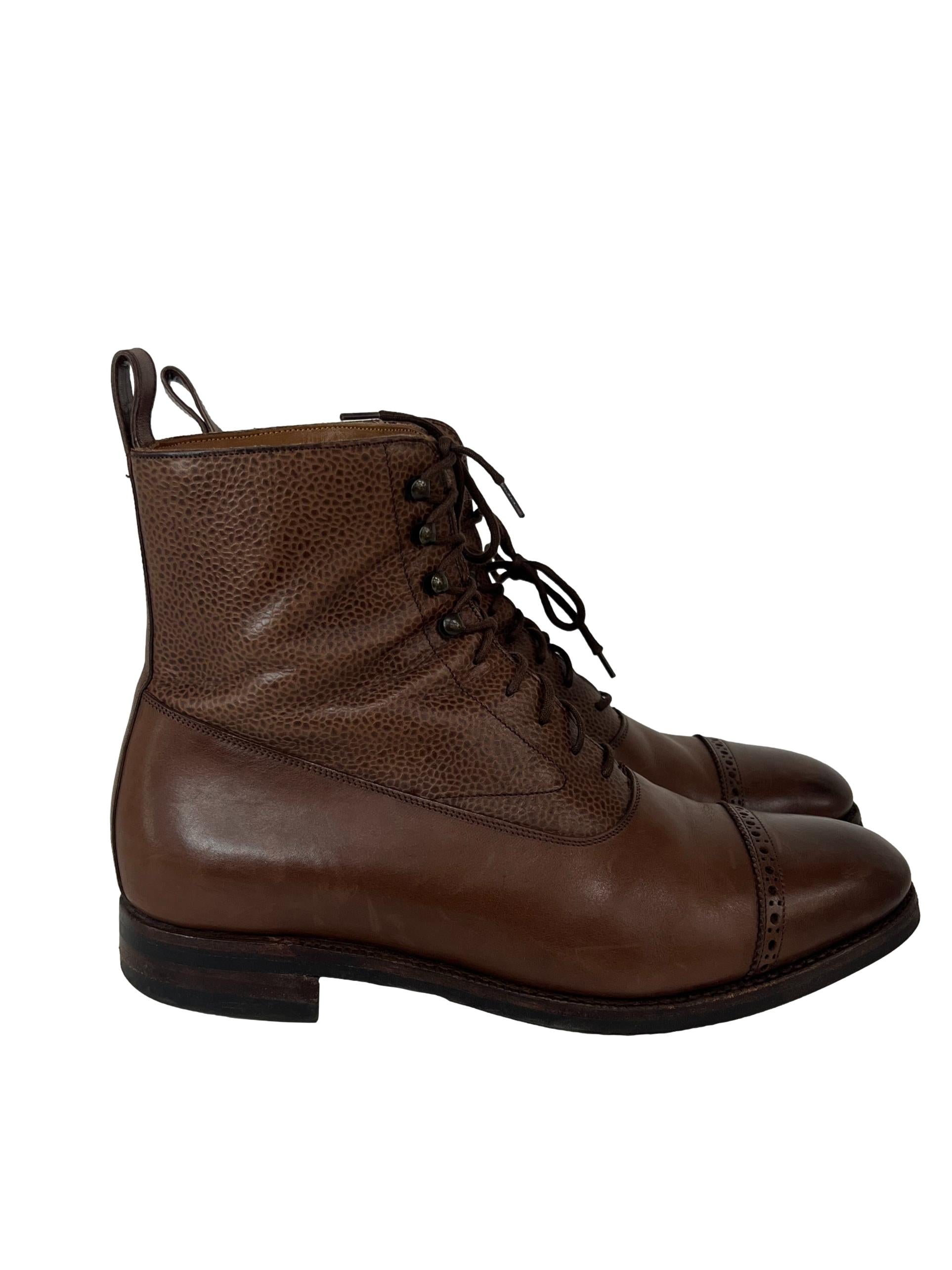 Brown High Cut Boots