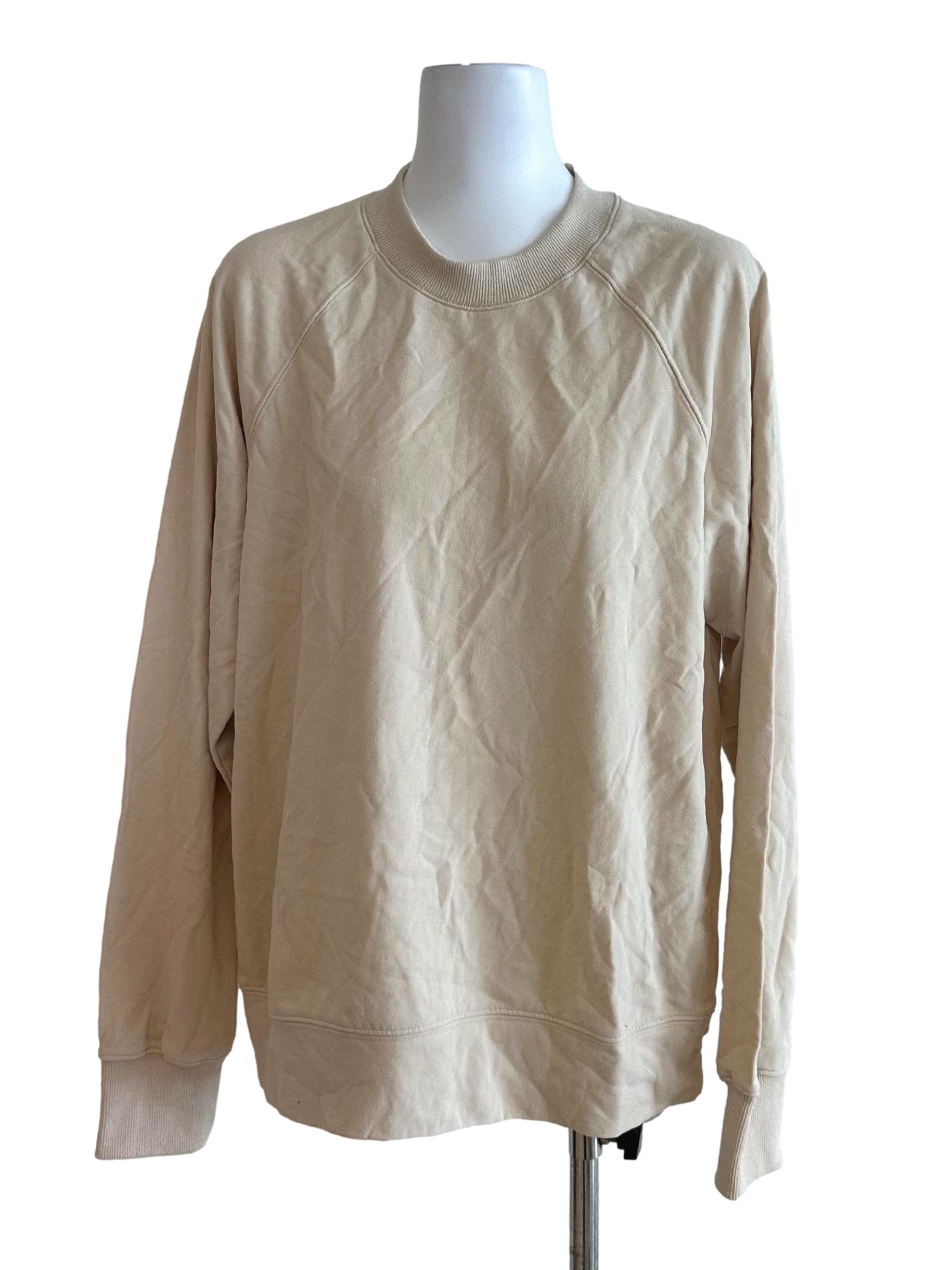 Sand Beige Long Sleeve Top TCL