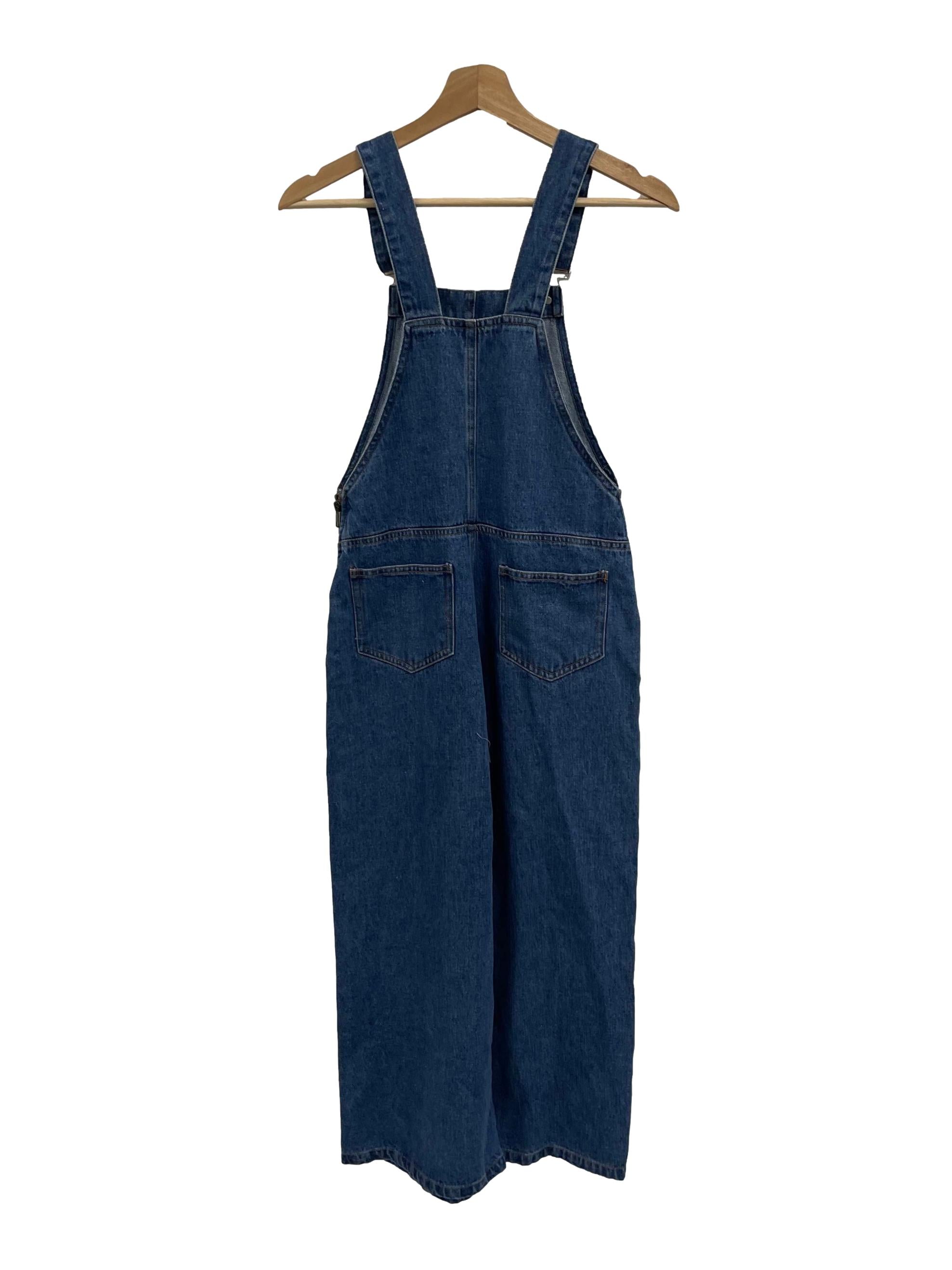 Medium Blue Denim Jumpsuit