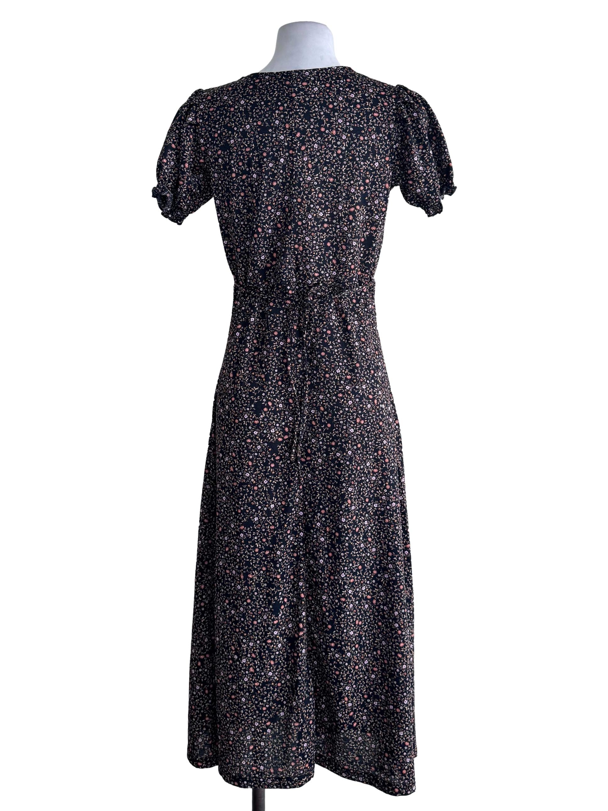 Black Floral Dress
