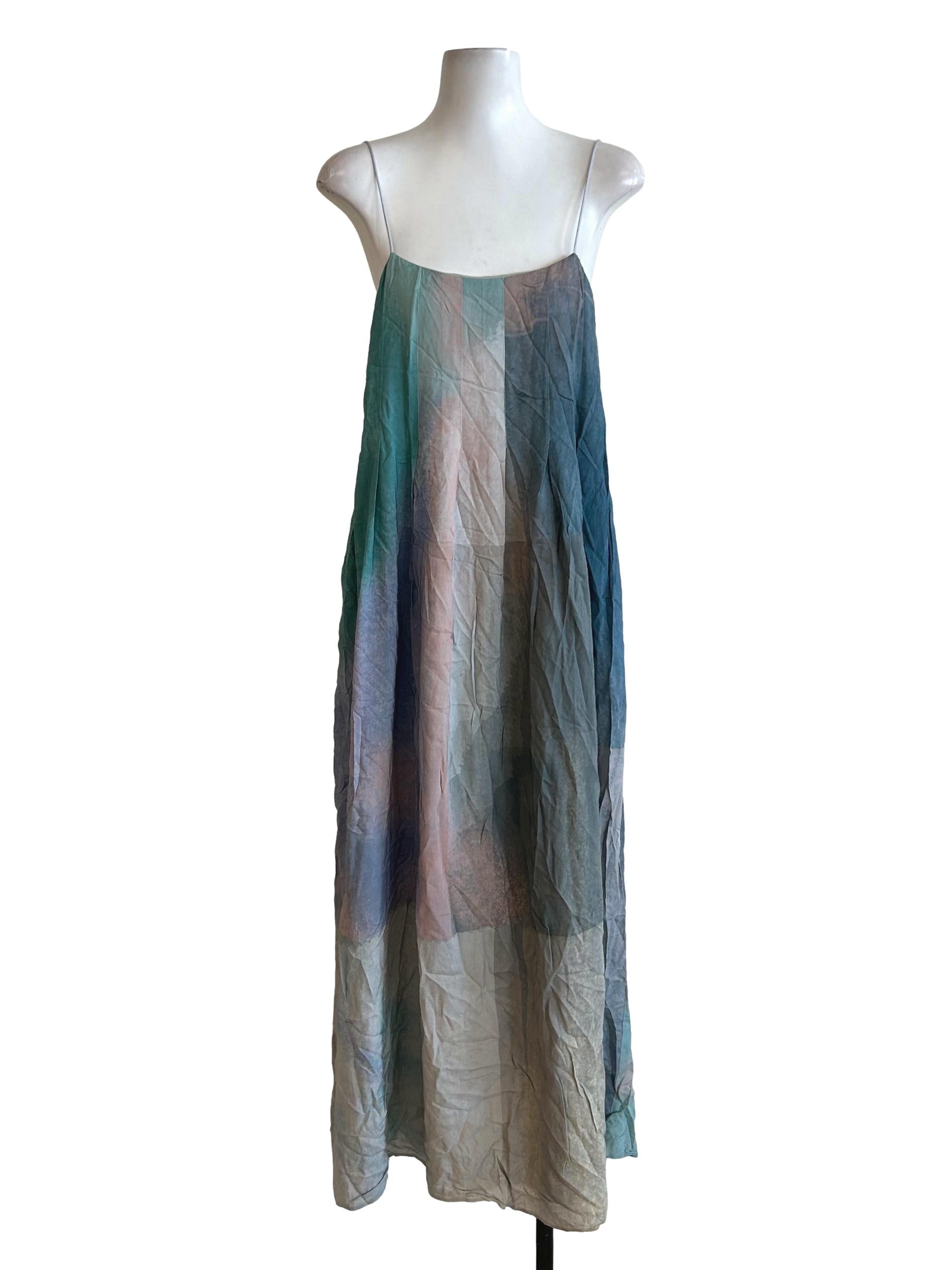Frame Pleated Tent Dress OSN