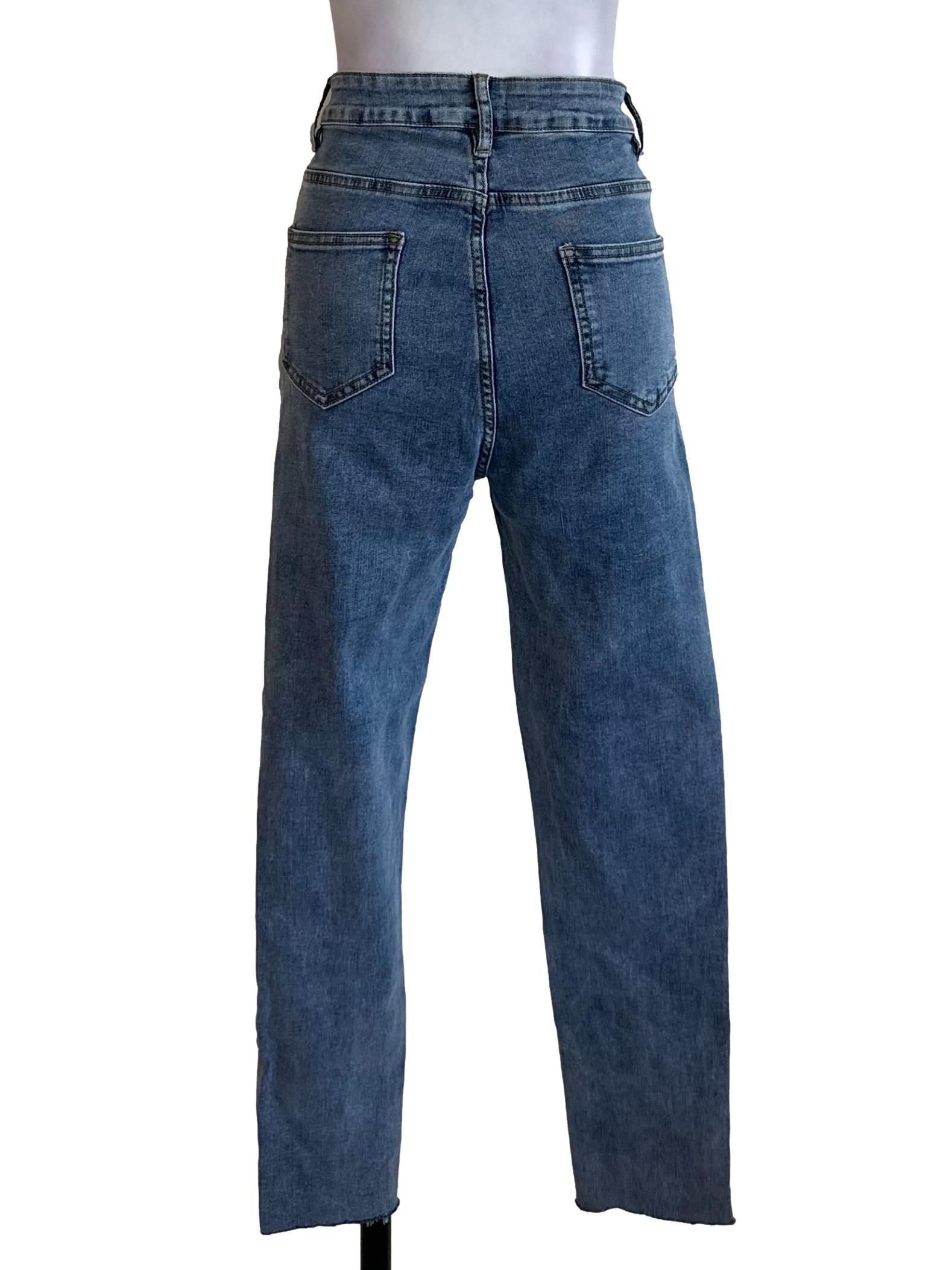 Blue Denim Skinny Jeans