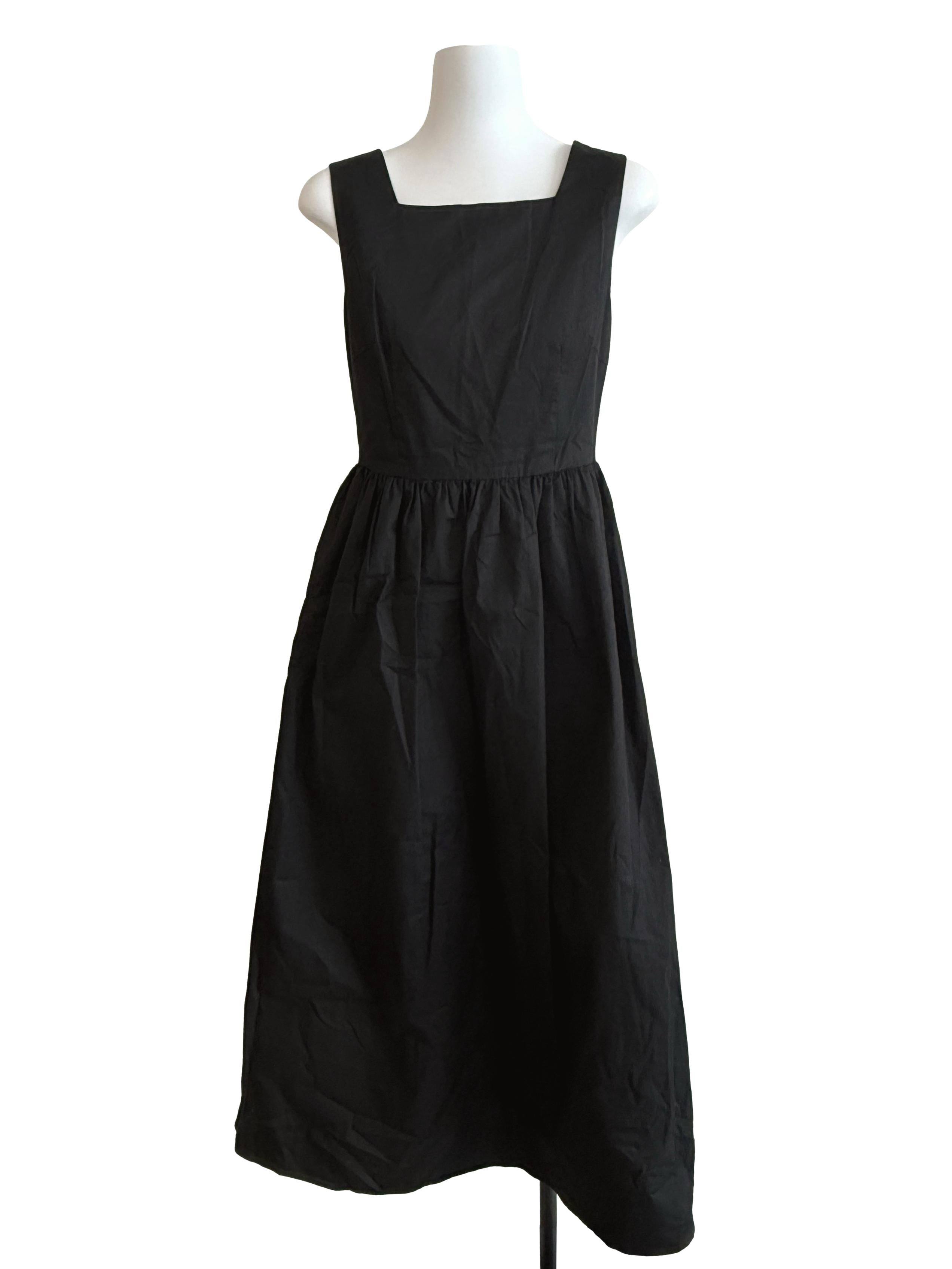 Cotton V-Back Dress OSN
