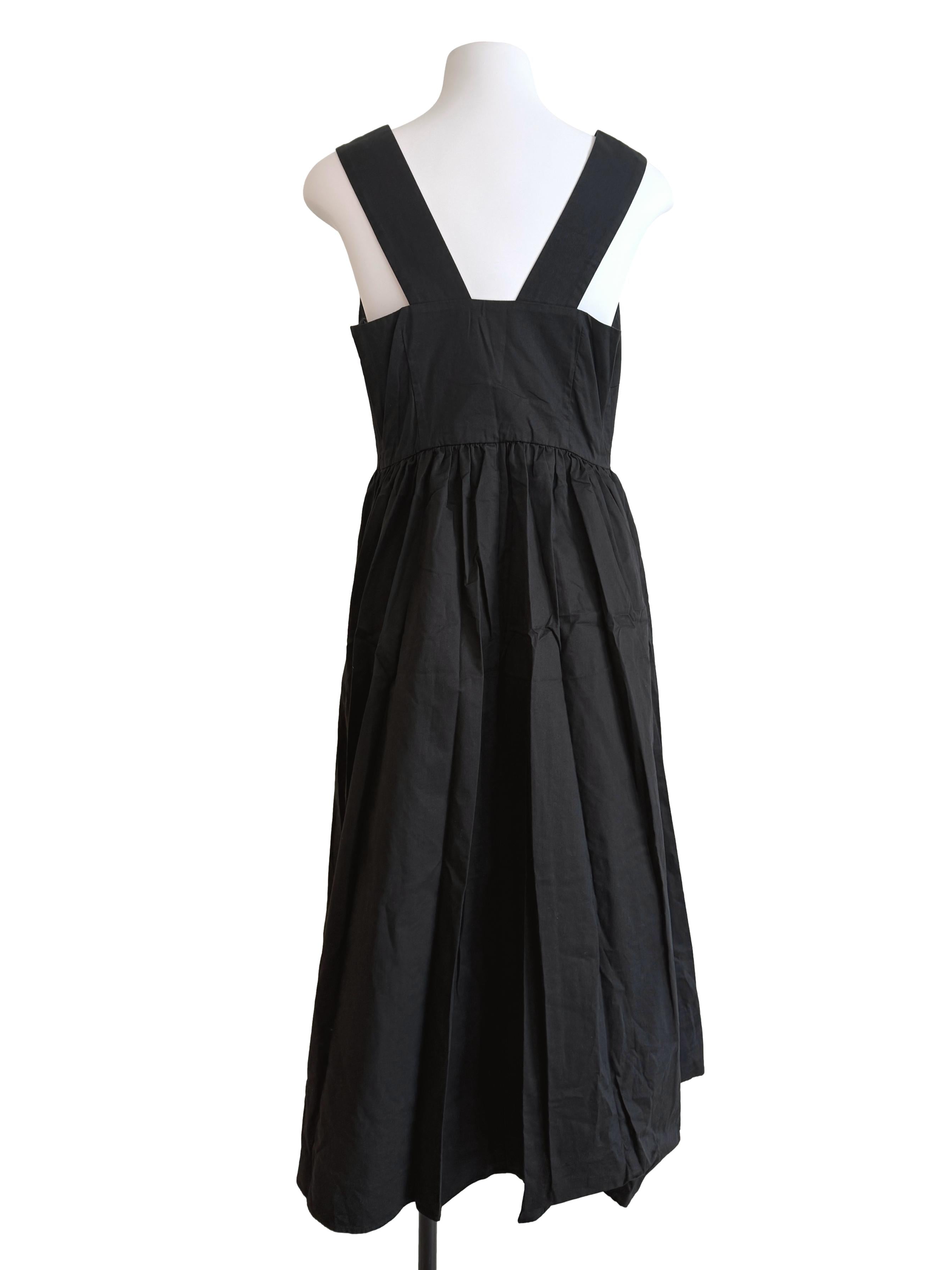 Cotton V-Back Dress OSN