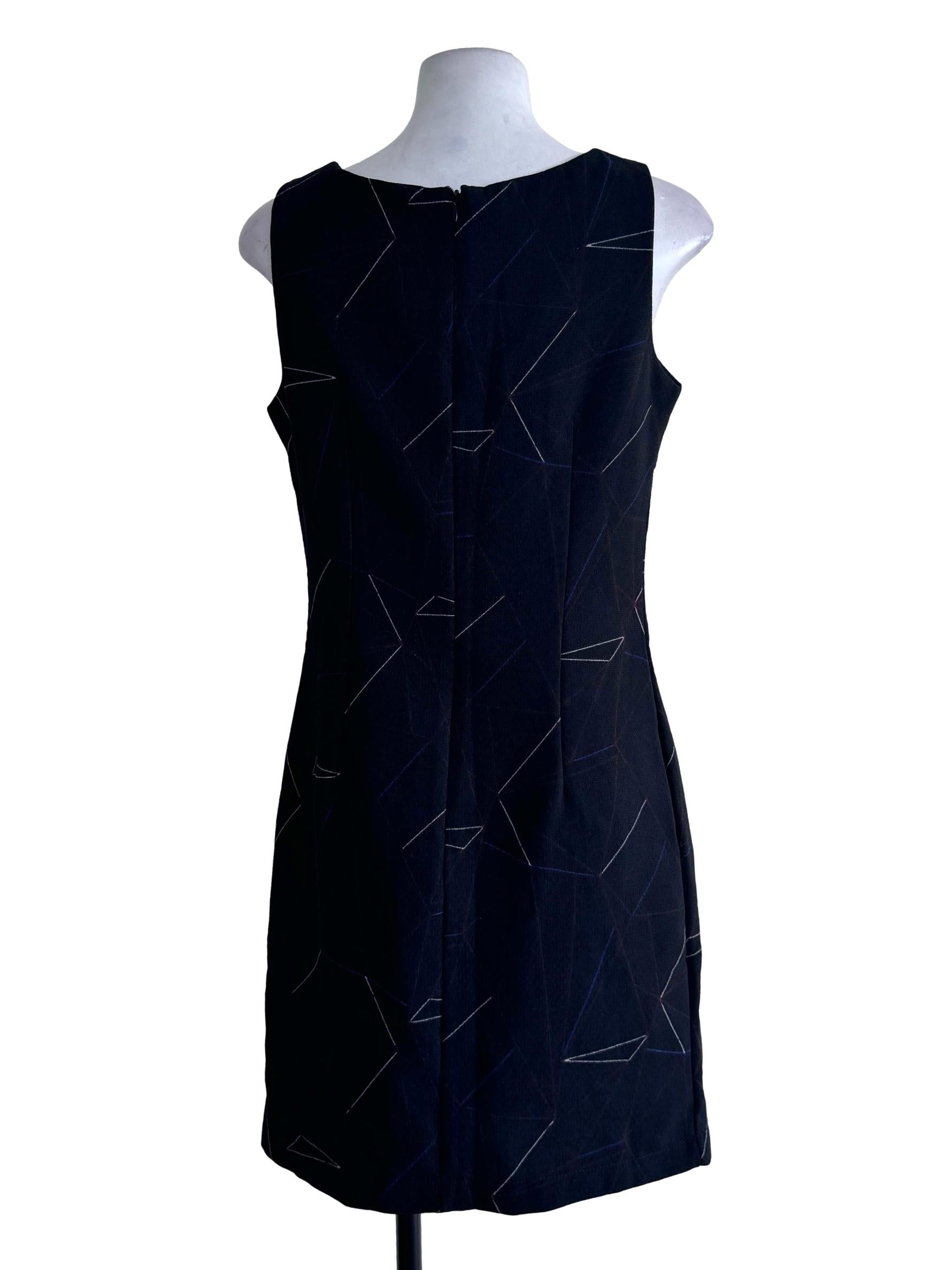 Black Patterned Dress