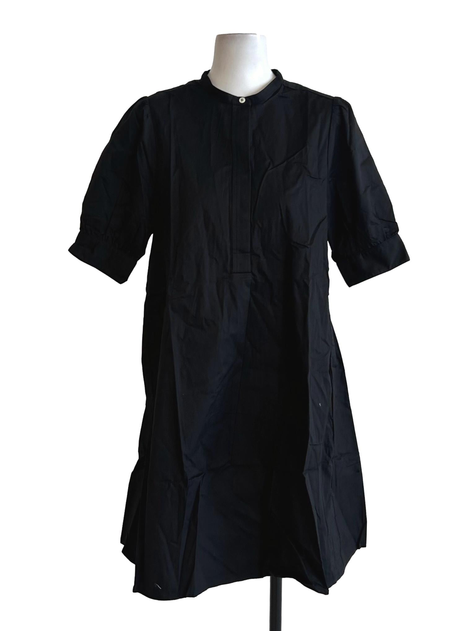 Organic Cotton Mandarin Collar Dress OSN