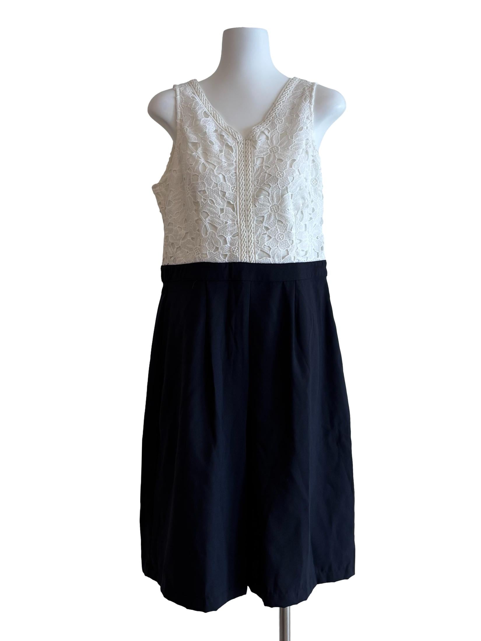 White Floral Lace Blue Quarter Jumpsuit