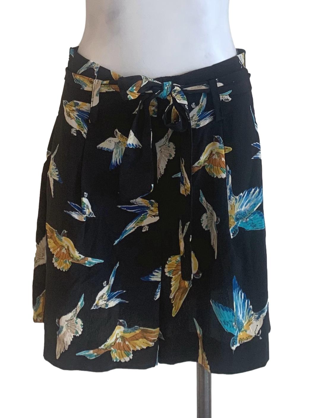 Berry Blue Pattern Shorts