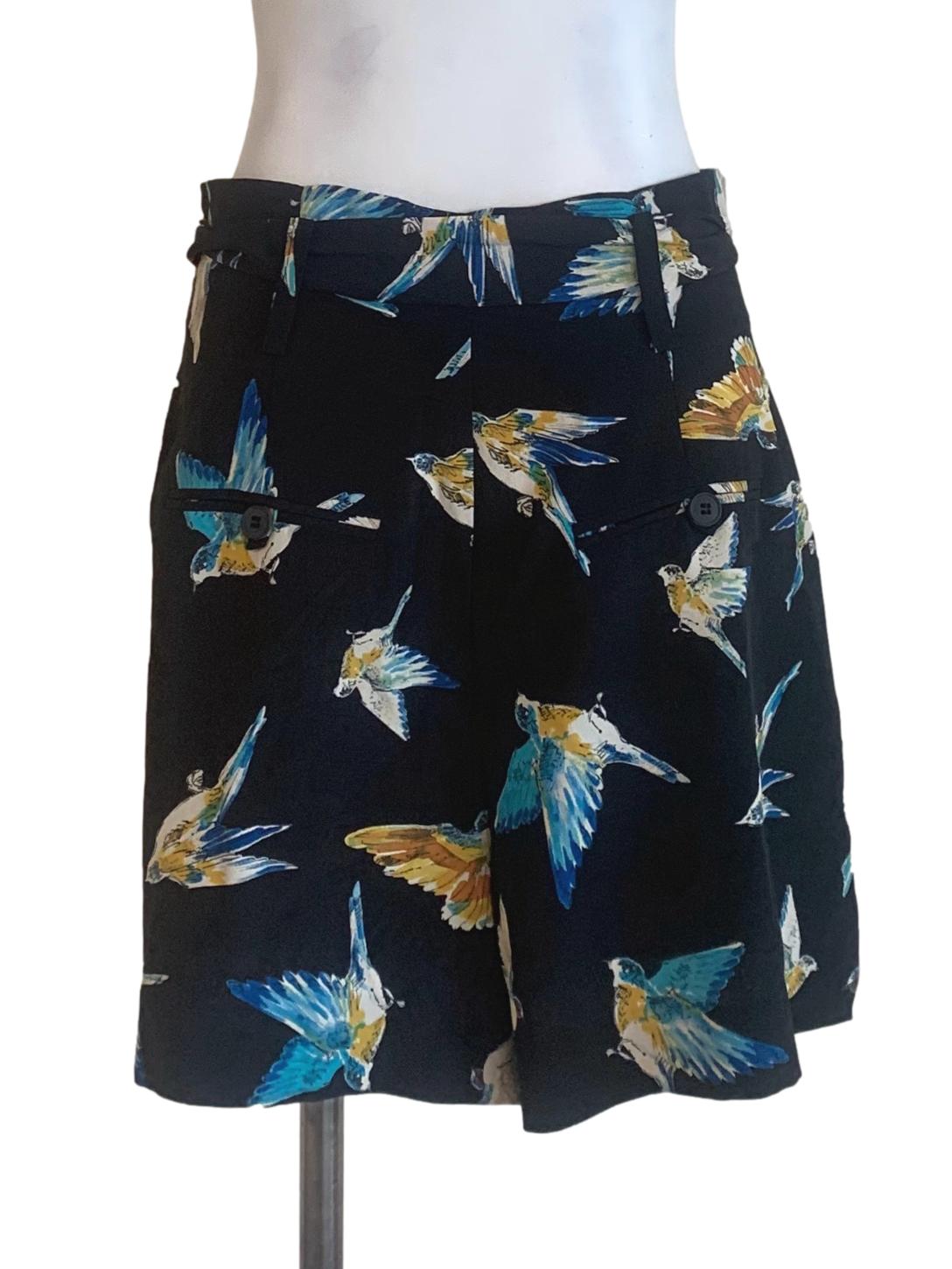 Berry Blue Pattern Shorts