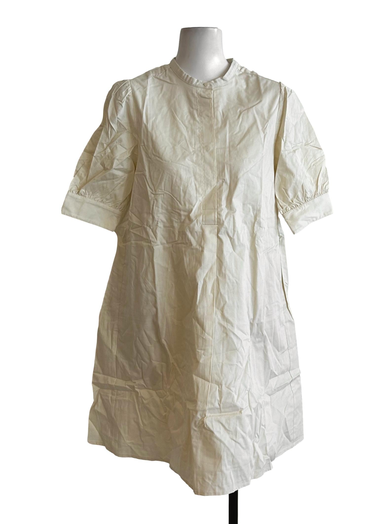 Organic Cotton Mandarin Collar Dress OSN