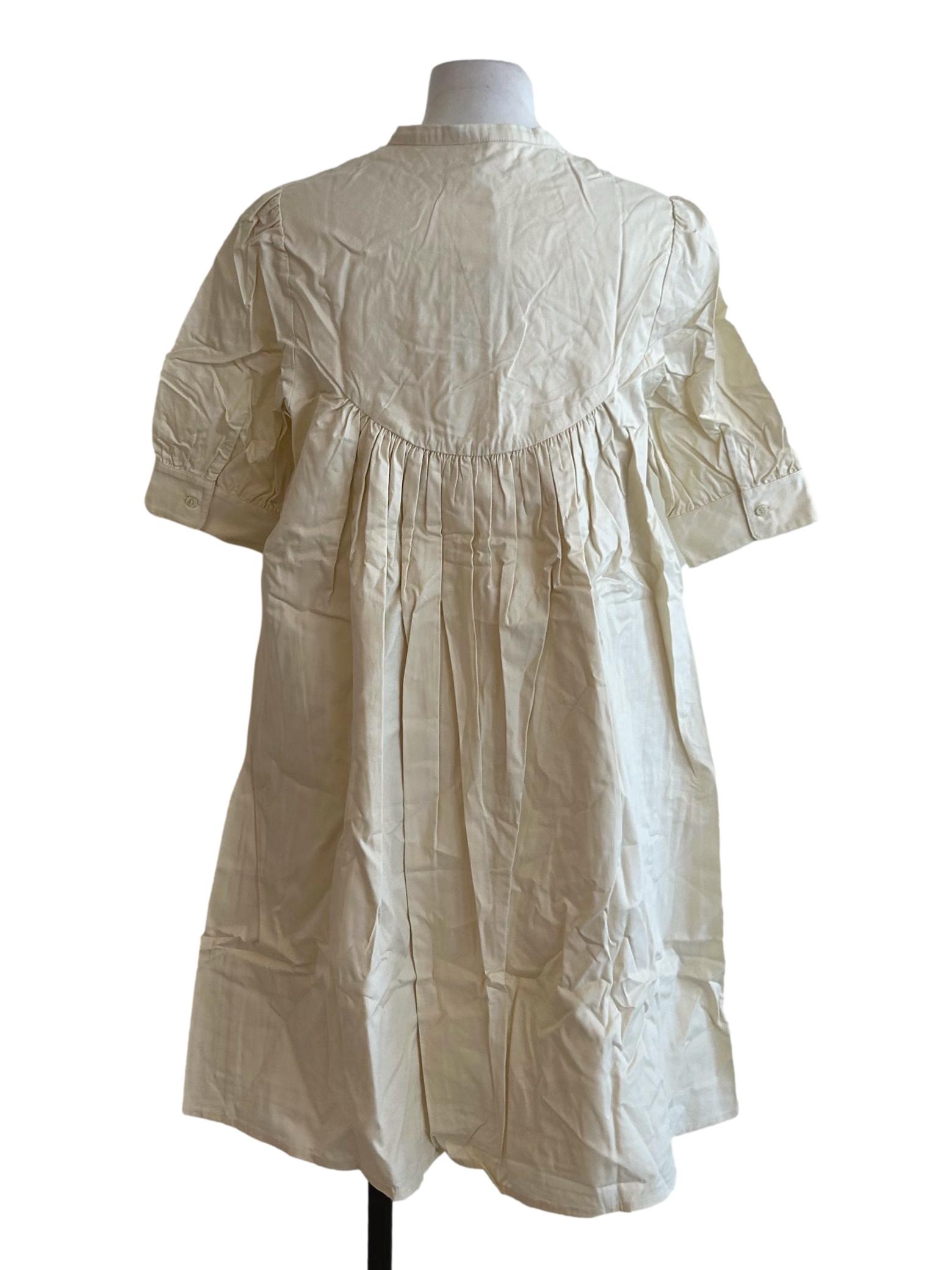 Organic Cotton Mandarin Collar Dress OSN