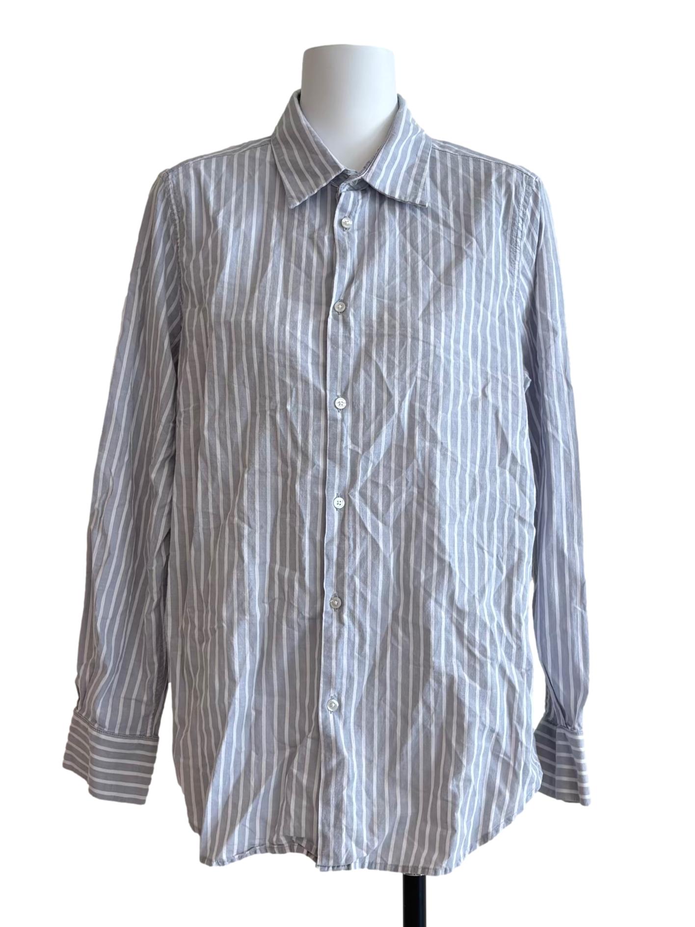 Avery ShirtIn Grey Pinstripe CSN