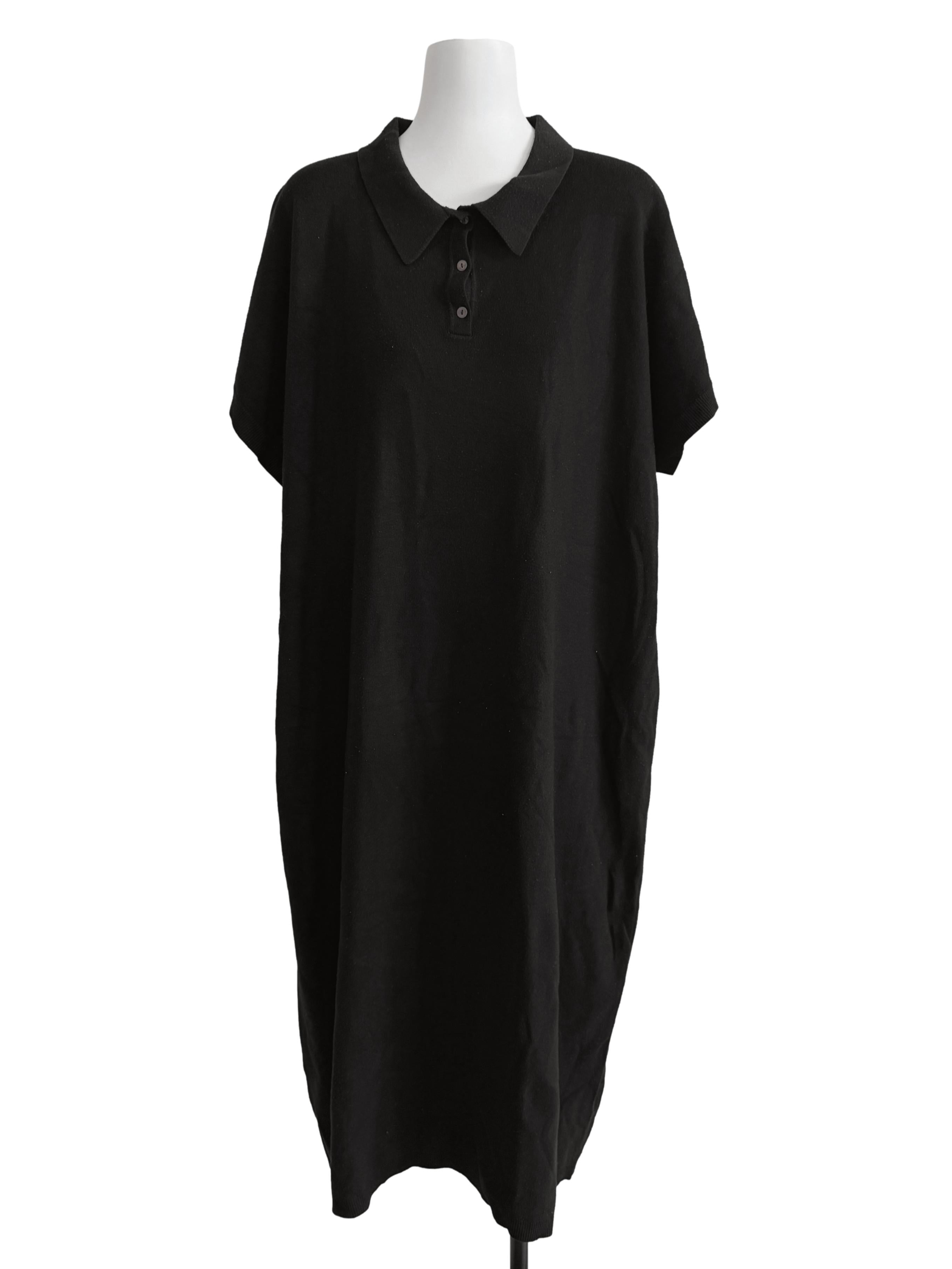 Polo Knit Midi Dress OSN