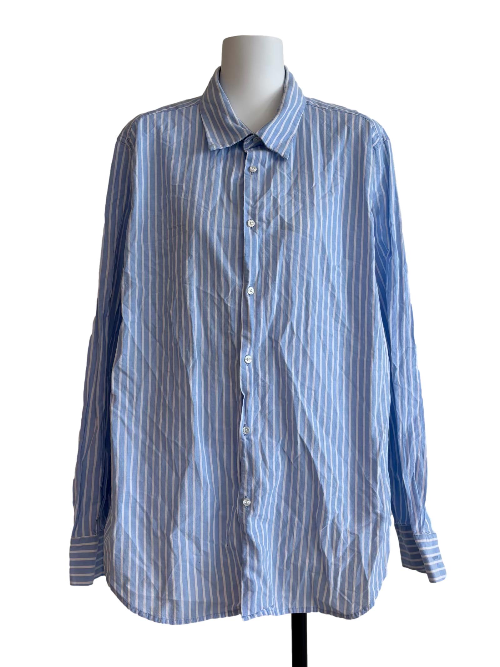Avery ShirtIn Blue Pinstripe CSN