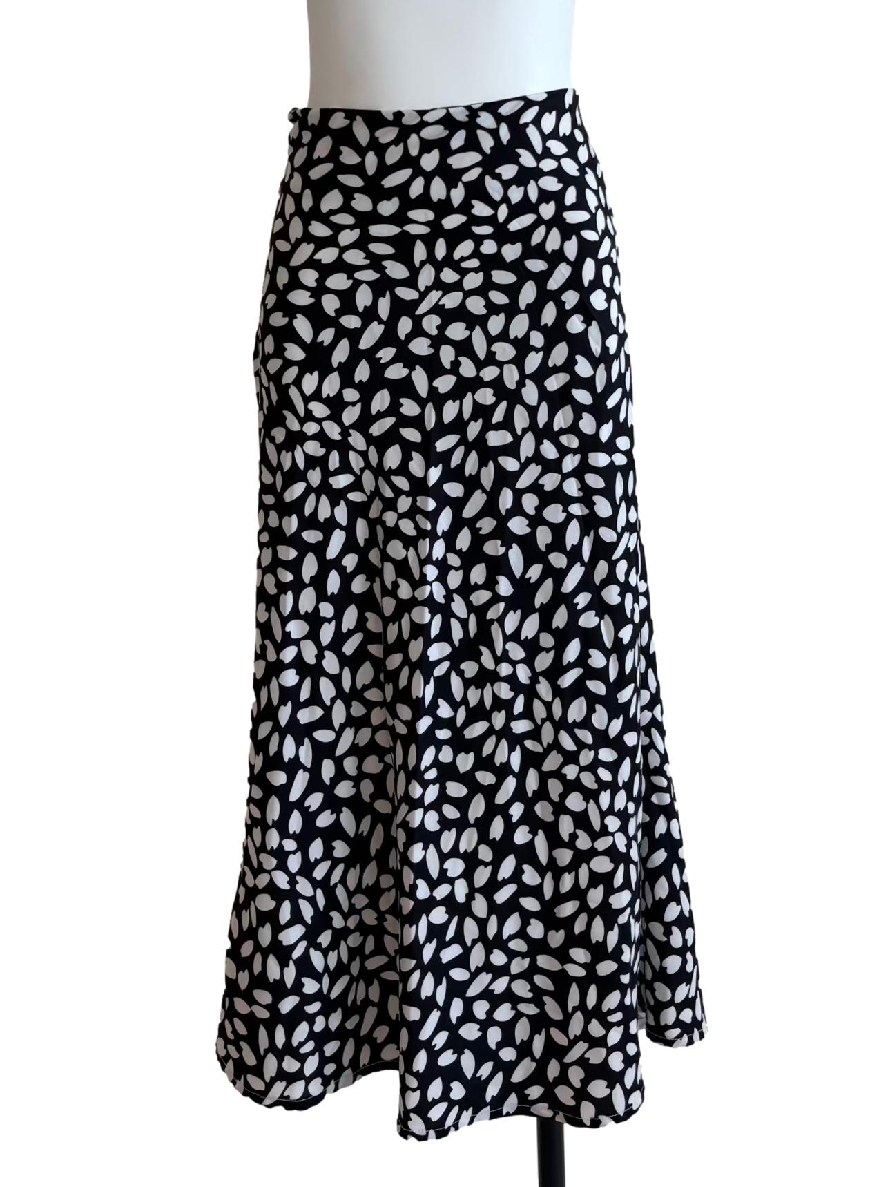 Marnie Skirt In Black And White Print CSN