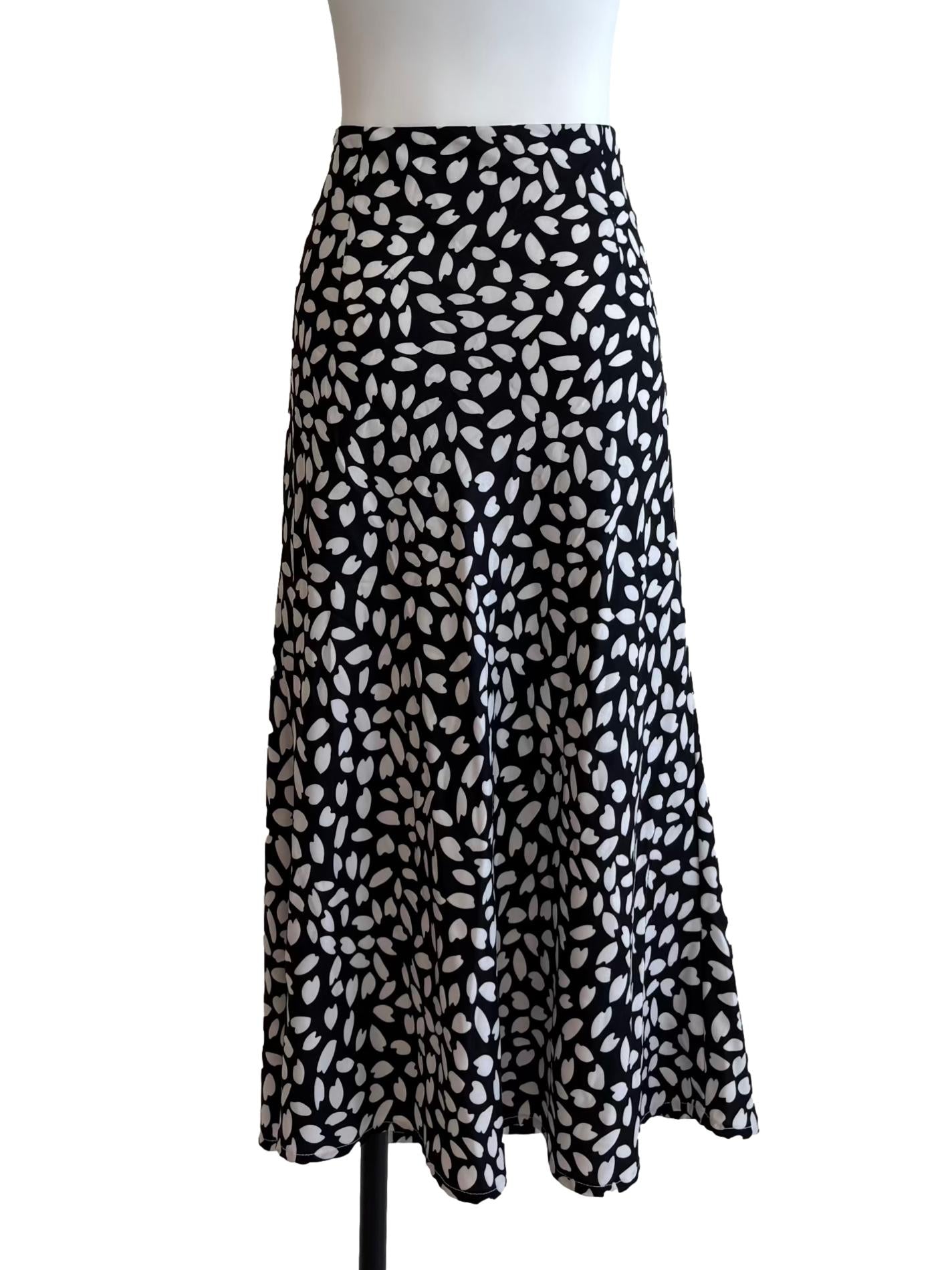 Marnie Skirt In Black And White Print CSN