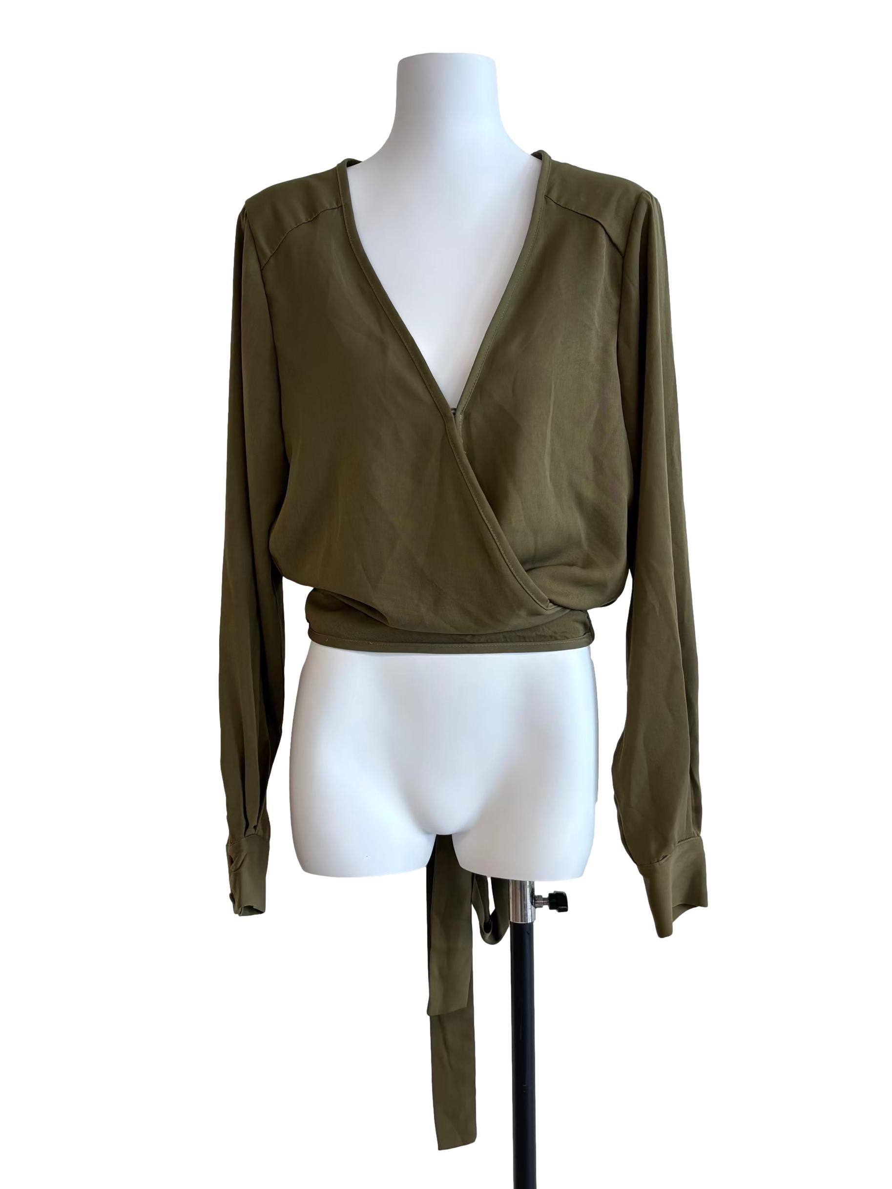Alexa Wrap In Olive CSN