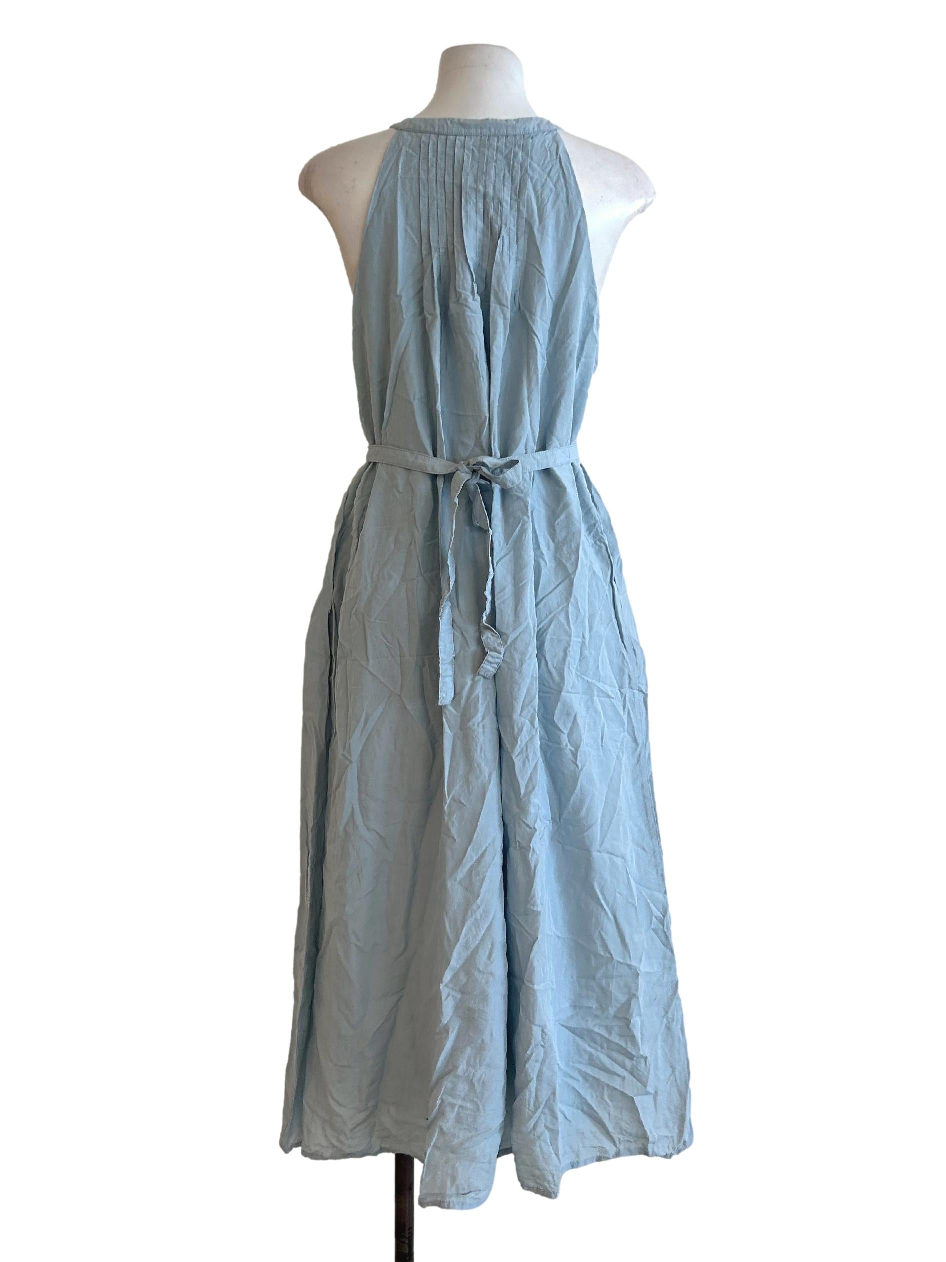 Lyocell Pintuck Halter Dress OSN