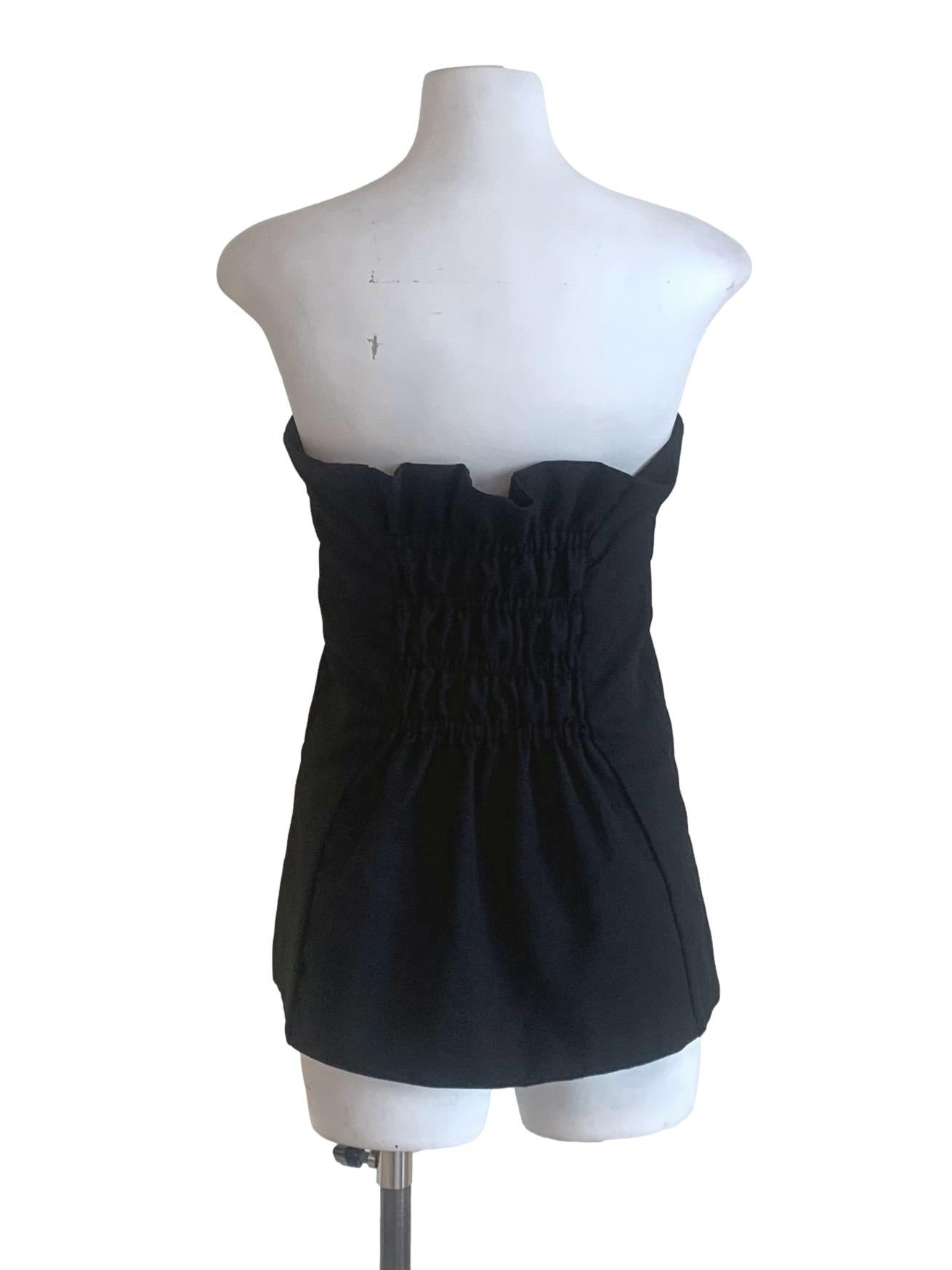 Ink Black Sleeveless Top