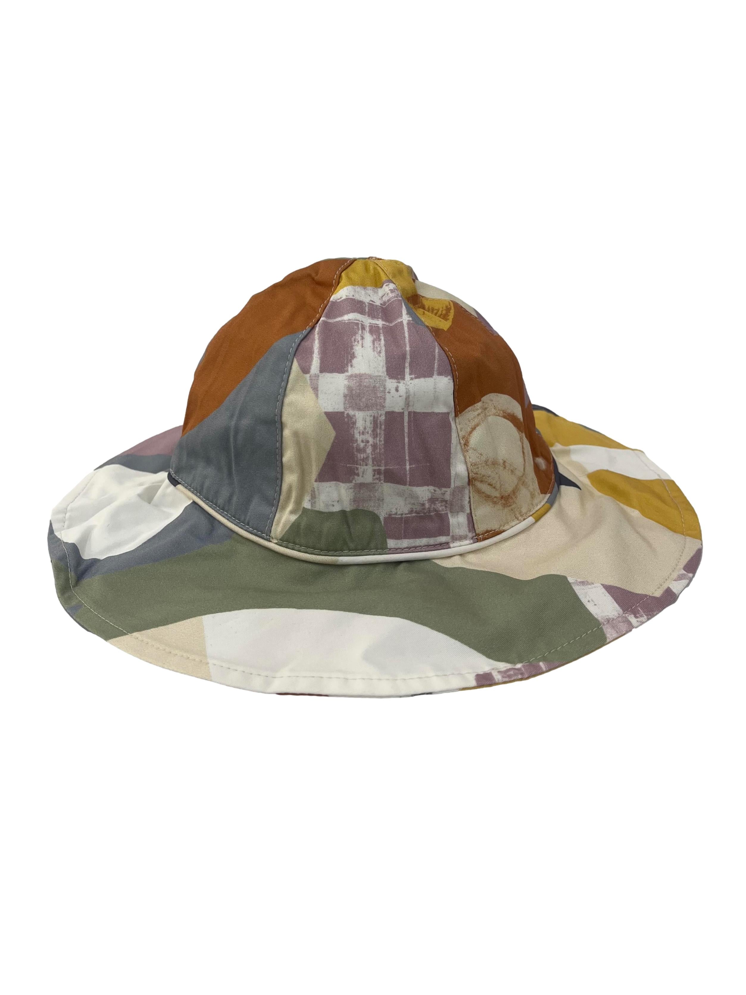 Yellow Al Fresco Organic Cotton Kids Bucket Hat