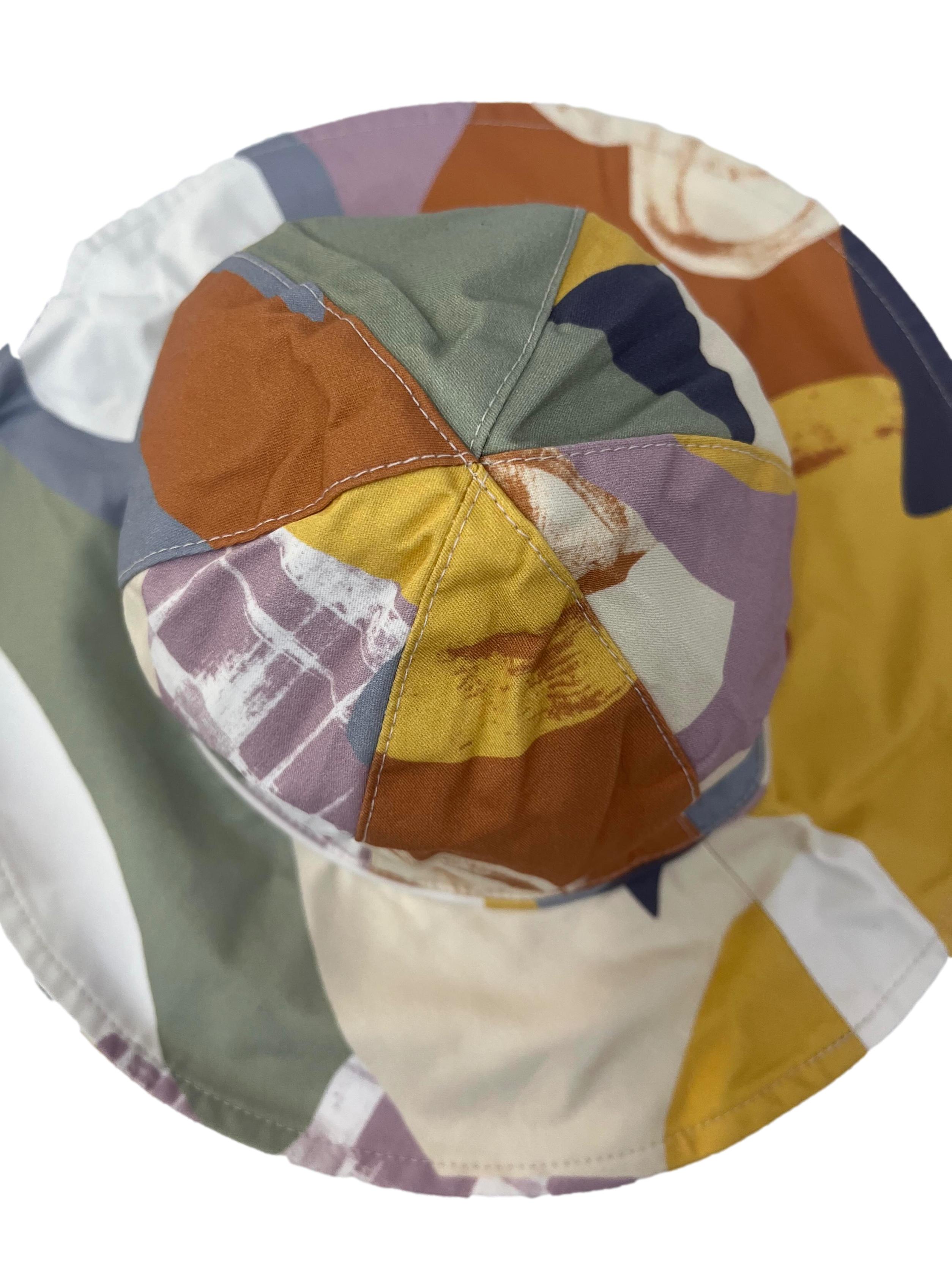 Yellow Al Fresco Organic Cotton Kids Bucket Hat