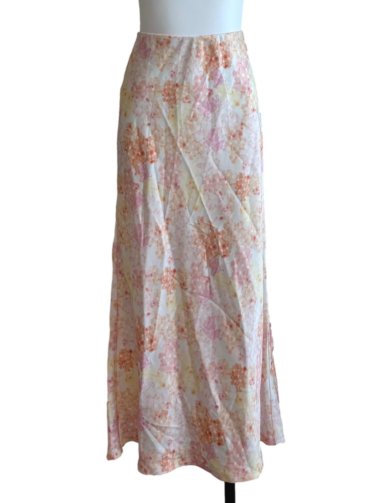Olivia Slip Skirt In Pink Floral CSN