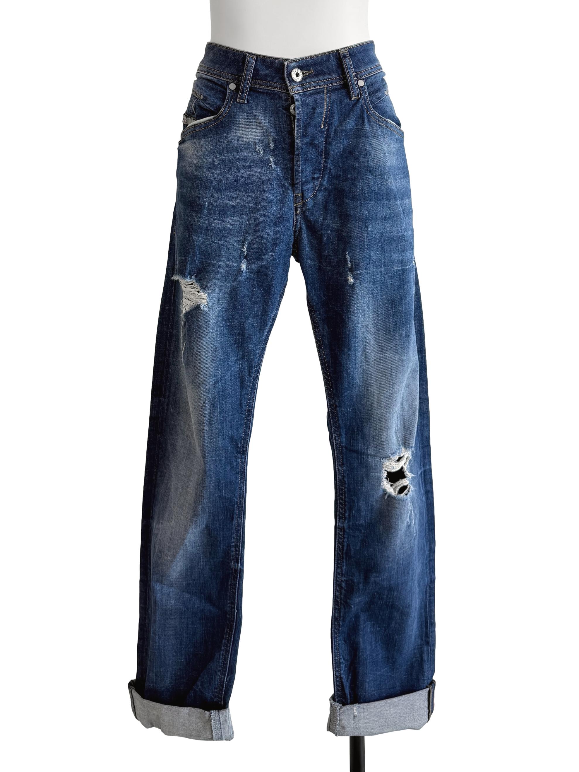 Dark Blue Regular Slim Tapered