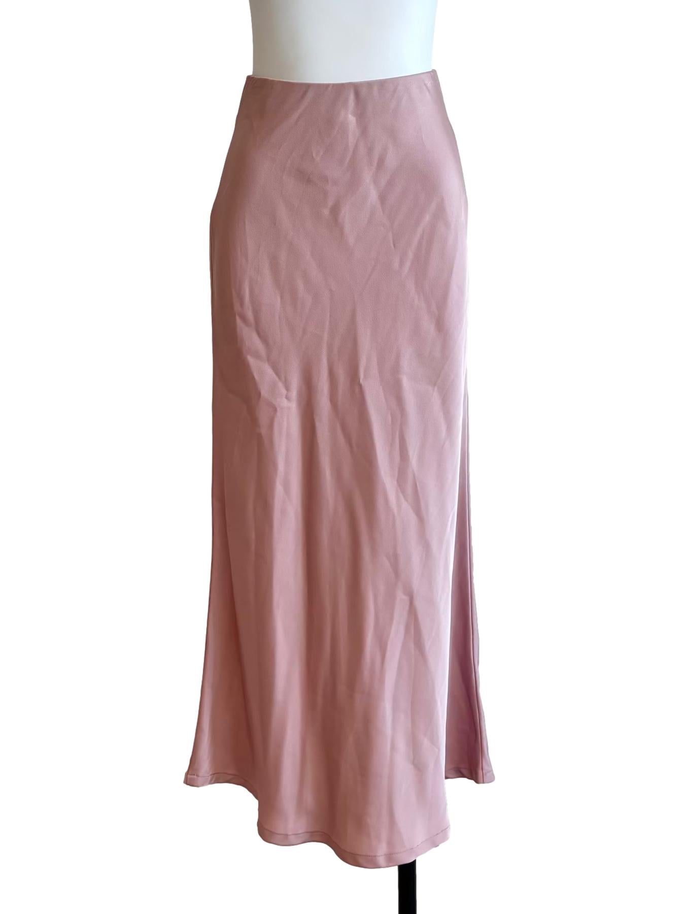 Olivia Slip Skirt In Dusty Pink CSN