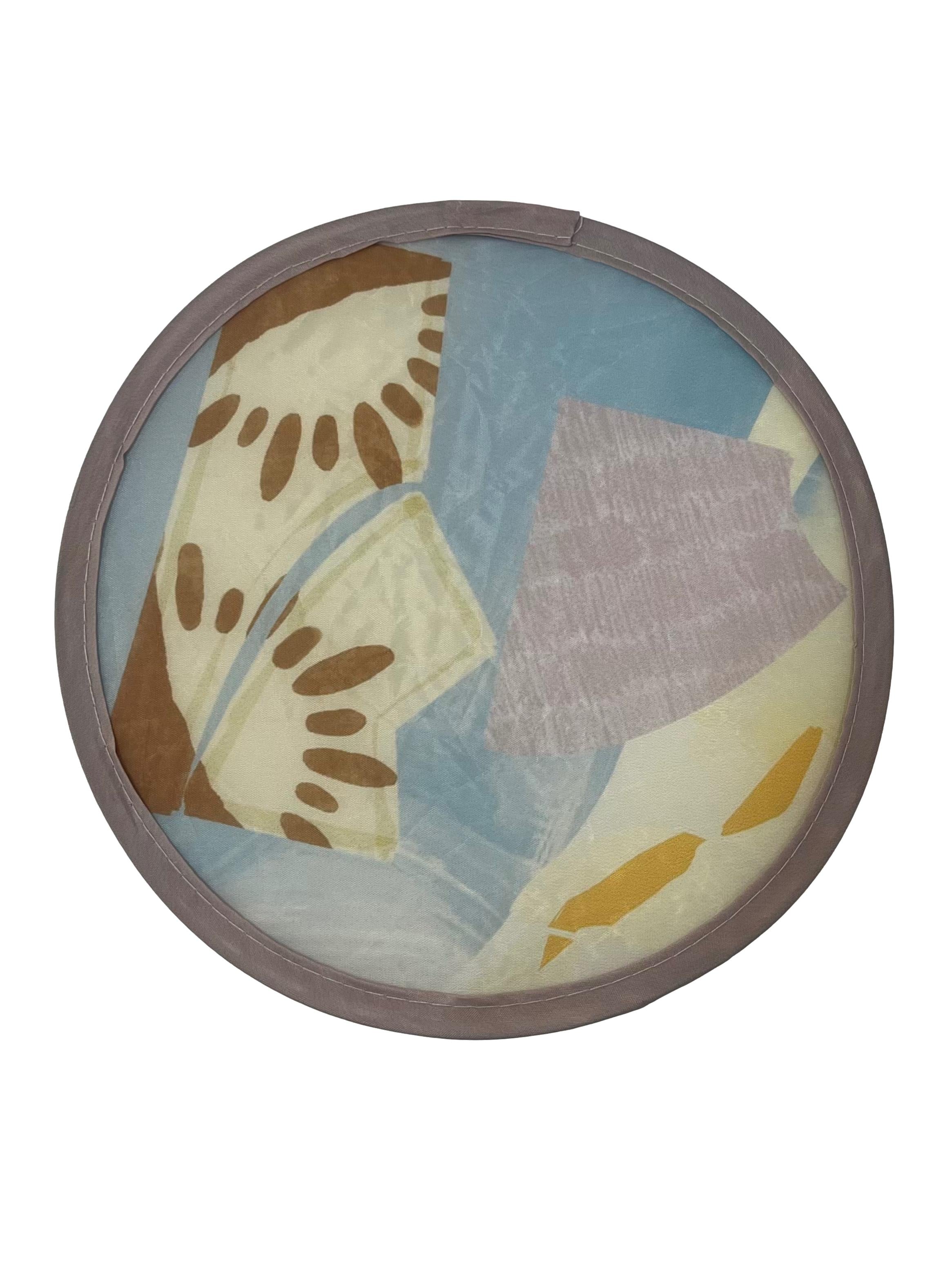 Multicolour Printed Frisbee Fan