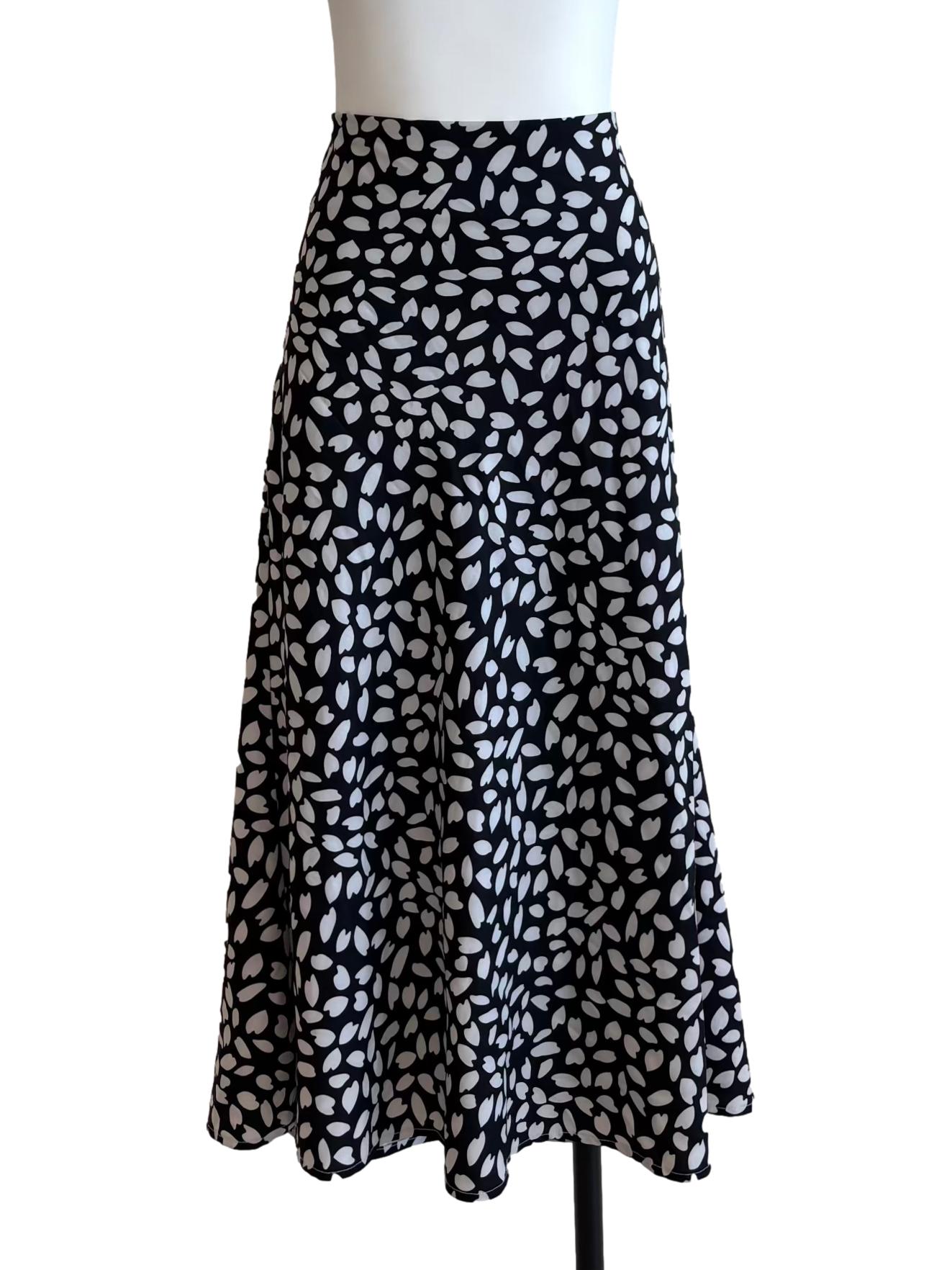 Marnie Skirt In Black And White Print CSN