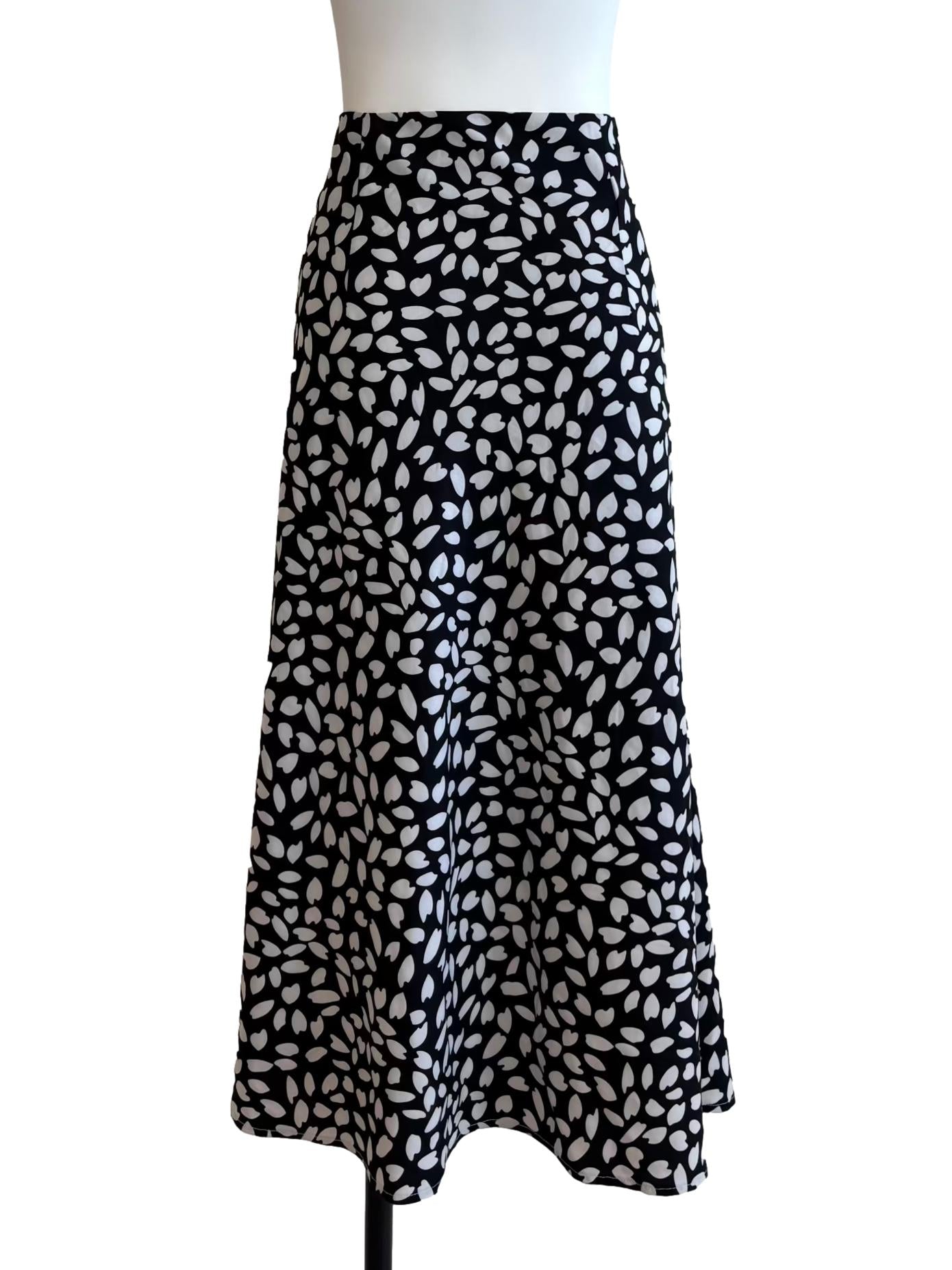 Marnie Skirt In Black And White Print CSN