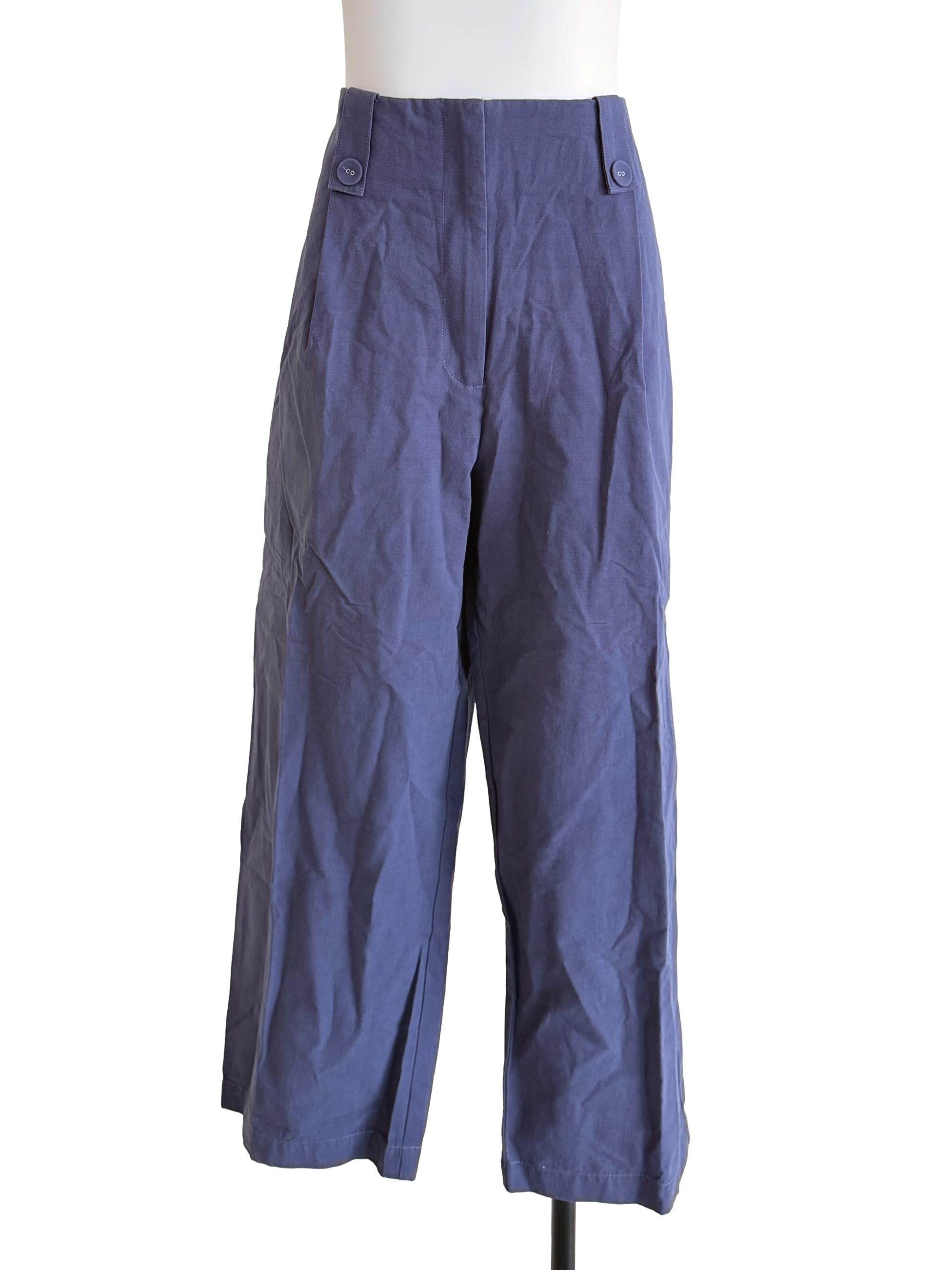 Admiral Button Detail Pedal Pants