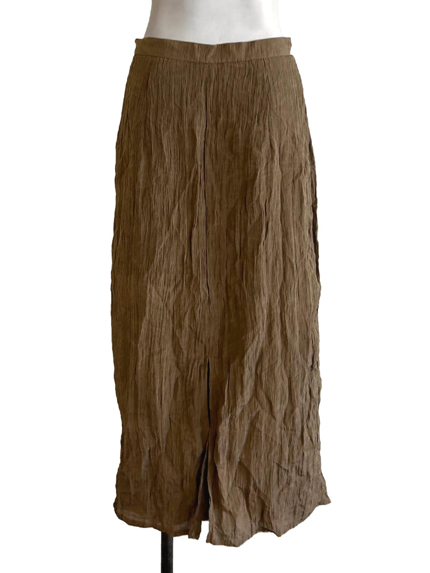 Crinkled Midi Skirt OSN