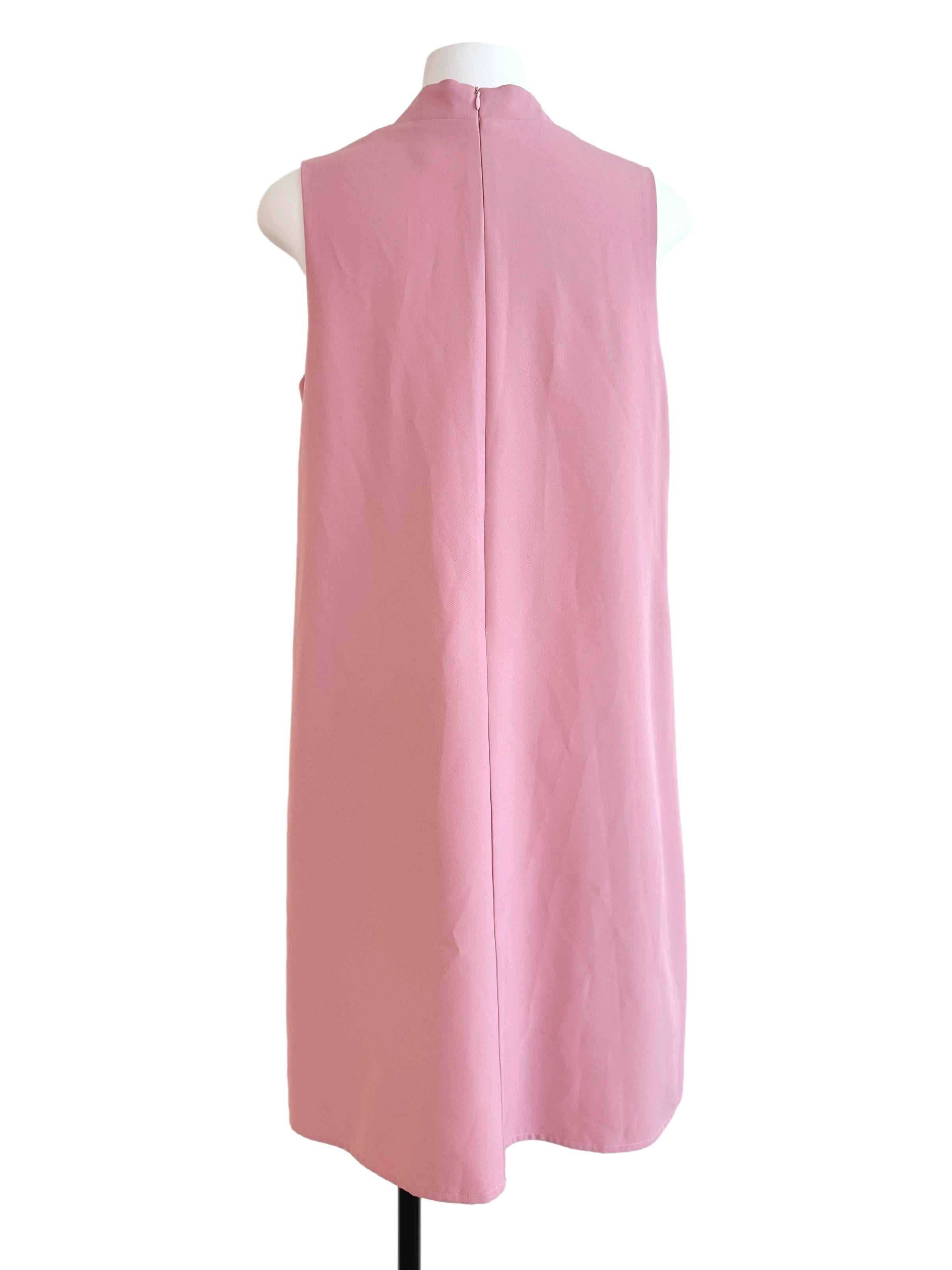 Watermelon Pink Koi Fish Printed Dress