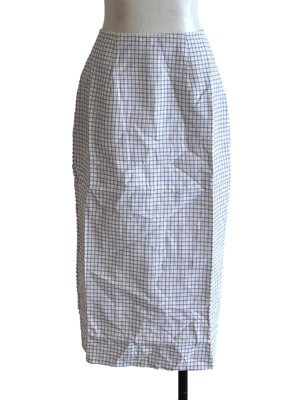 Gingham Pencil Skirt OSN