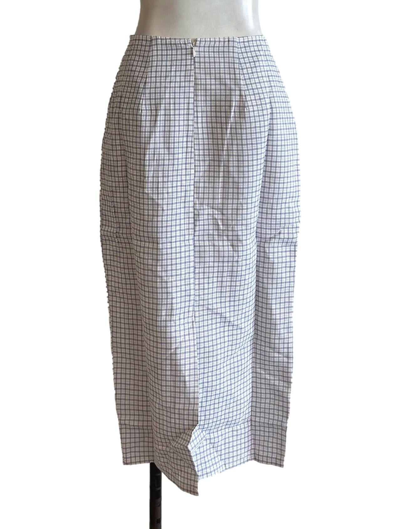 Gingham Pencil Skirt OSN
